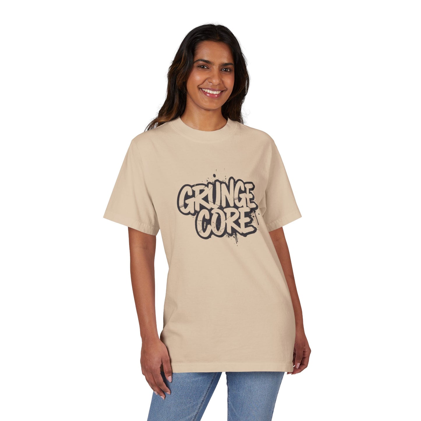 Grunge Core T-Shirt, Streetwear Tee, Unisex Casual Wear, Trendy Graphic Shirt, Gothic Style Top, Festival Fashion