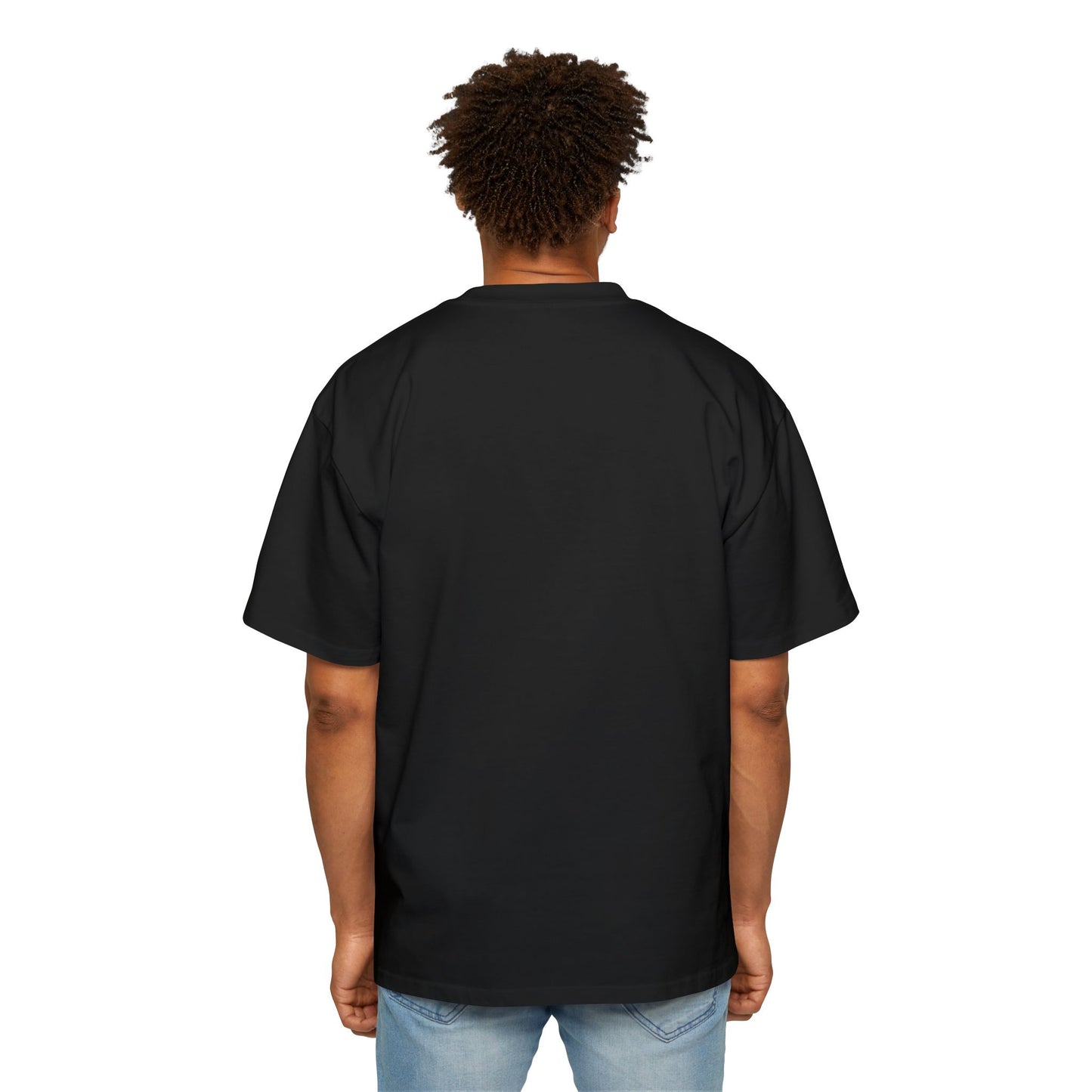Chill Vibes Men’s Heavy Oversized Tee - Cool Cannabis Art Shirt, Streetwear, Music Lovers Gift, Relaxed Fit Fashion, Summer Style