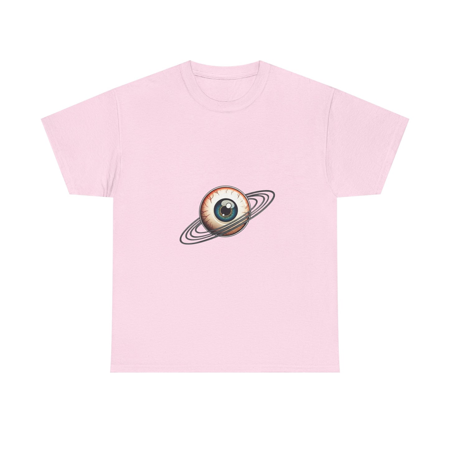 Cosmic Eye Graphic Tee | Unisex Heavy Cotton T-Shirt, Space Lover Gift, Trendy Casual Wear, Unique Birthday Present, Art-Inspired Fashion