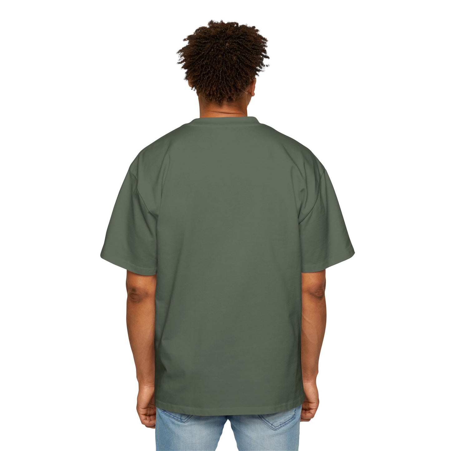 Chill Vibes Men’s Heavy Oversized Tee - Cool Cannabis Art Shirt, Streetwear, Music Lovers Gift, Relaxed Fit Fashion, Summer Style