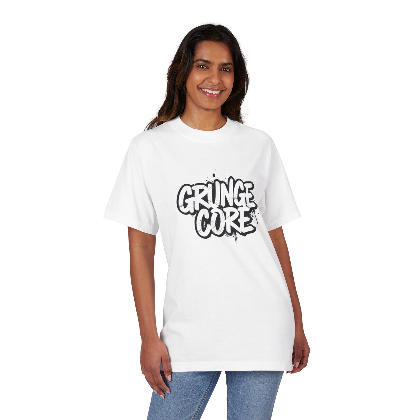 Grunge Core T-Shirt, Streetwear Tee, Unisex Casual Wear, Trendy Graphic Shirt, Gothic Style Top, Festival Fashion