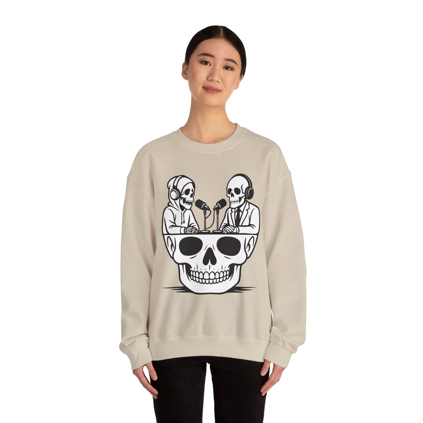Copy of Skull Podcast Unisex T-Shirt - Cool Graphic Tee for Music Lovers