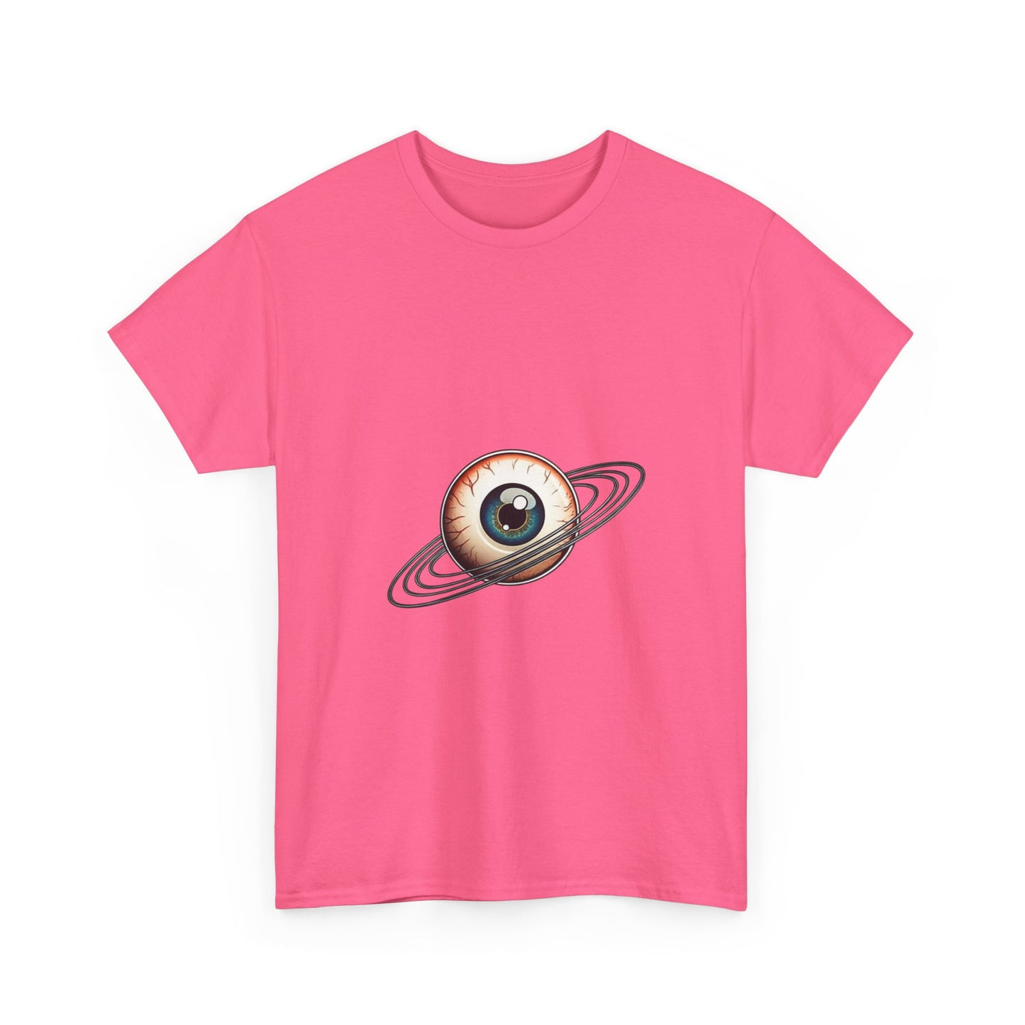 Cosmic Eye Graphic Tee | Unisex Heavy Cotton T-Shirt, Space Lover Gift, Trendy Casual Wear, Unique Birthday Present, Art-Inspired Fashion