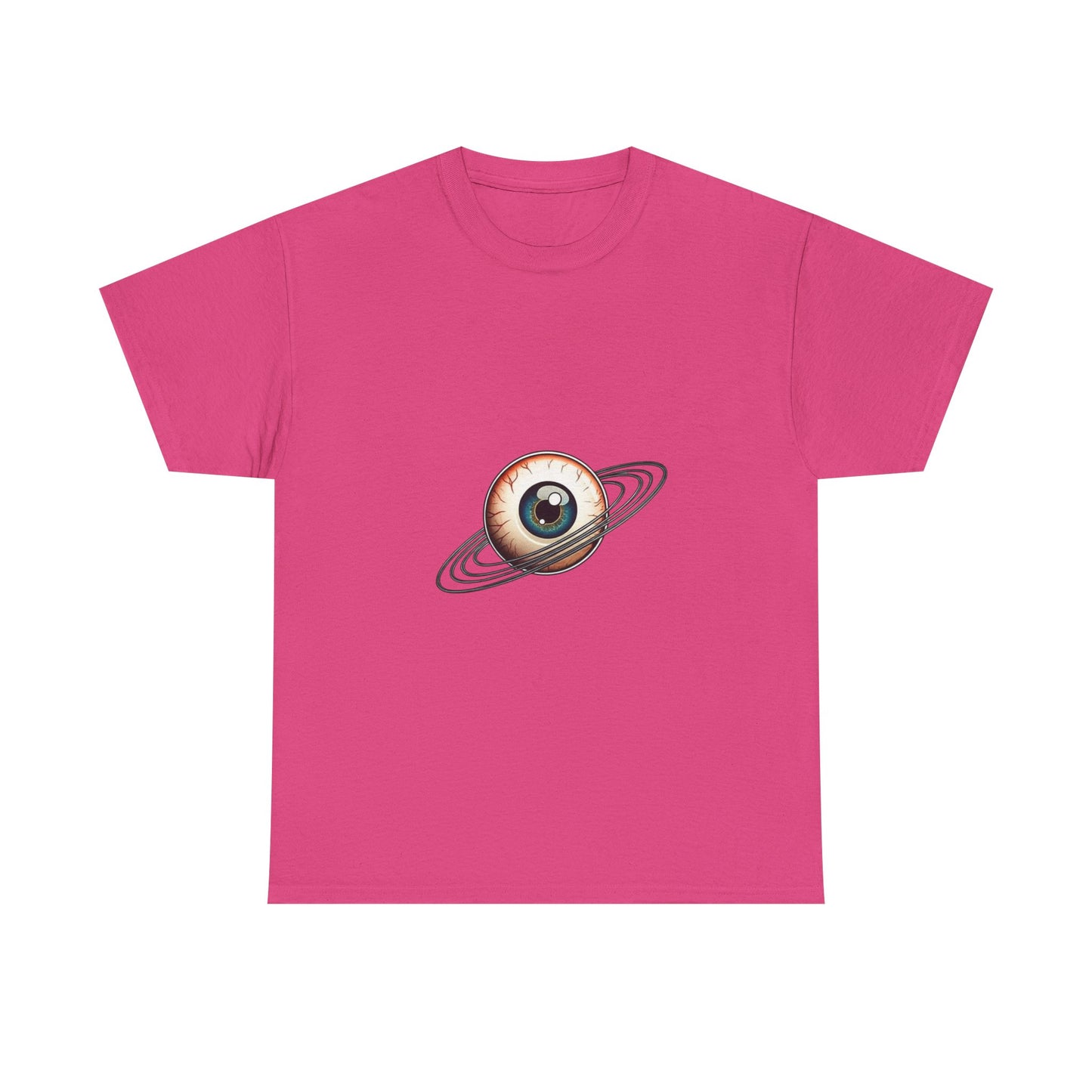 Cosmic Eye Graphic Tee | Unisex Heavy Cotton T-Shirt, Space Lover Gift, Trendy Casual Wear, Unique Birthday Present, Art-Inspired Fashion