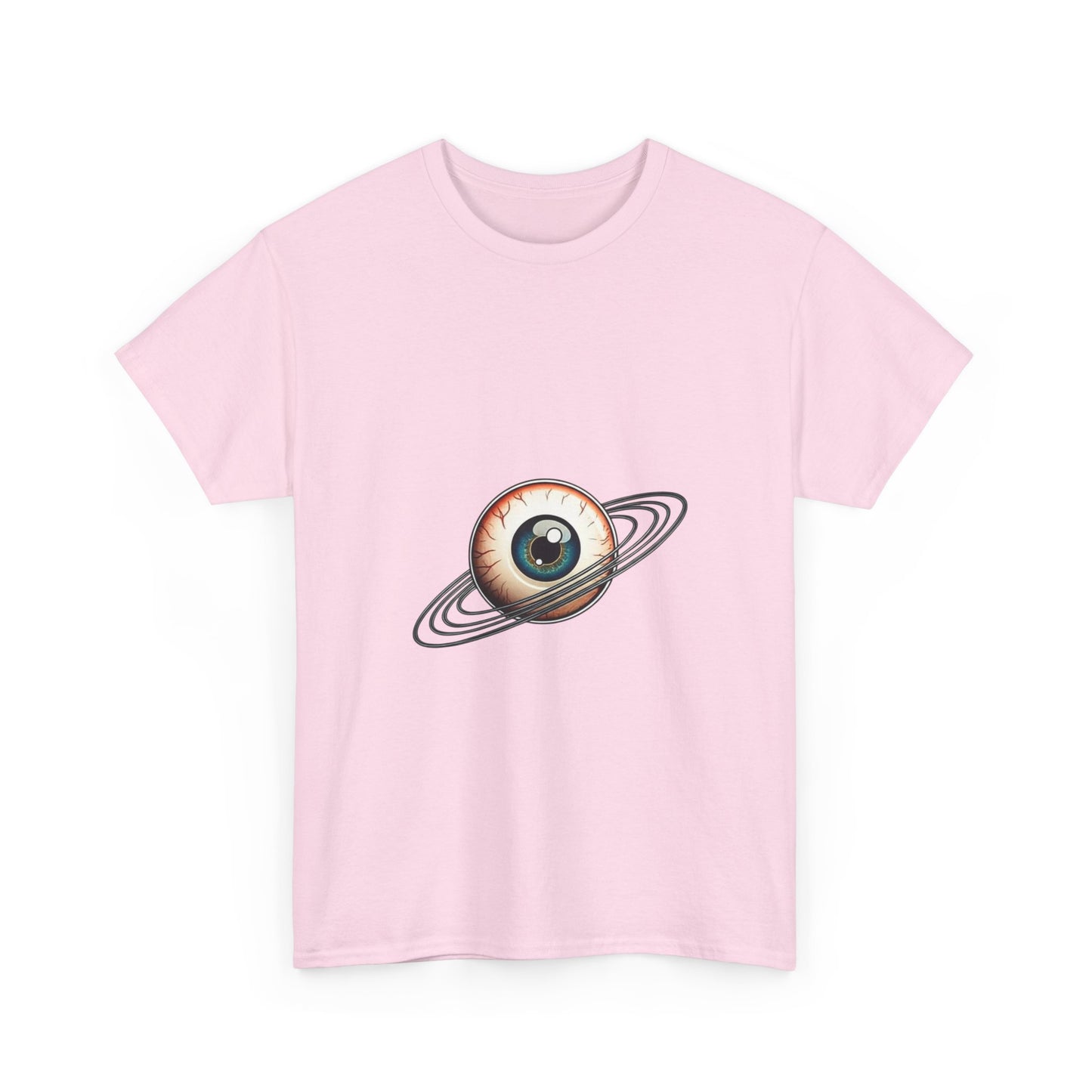 Cosmic Eye Graphic Tee | Unisex Heavy Cotton T-Shirt, Space Lover Gift, Trendy Casual Wear, Unique Birthday Present, Art-Inspired Fashion