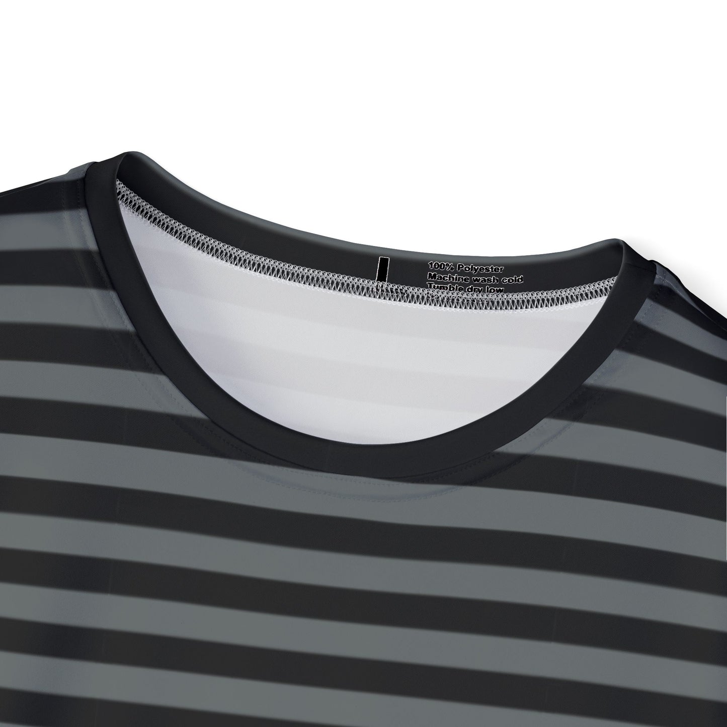 Men grey striped shirt