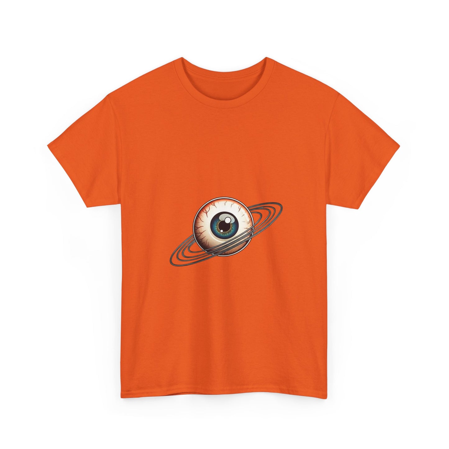 Cosmic Eye Graphic Tee | Unisex Heavy Cotton T-Shirt, Space Lover Gift, Trendy Casual Wear, Unique Birthday Present, Art-Inspired Fashion