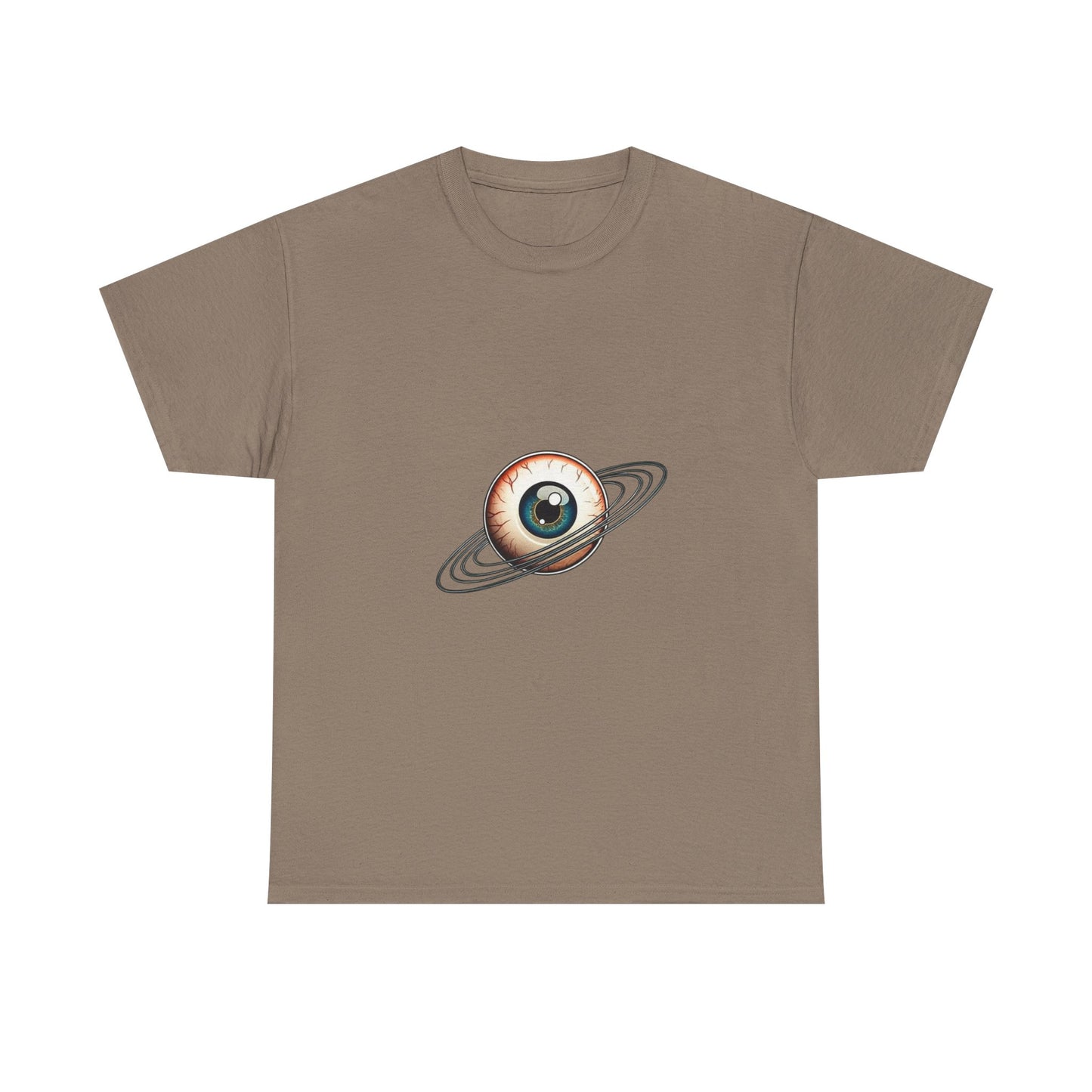Cosmic Eye Graphic Tee | Unisex Heavy Cotton T-Shirt, Space Lover Gift, Trendy Casual Wear, Unique Birthday Present, Art-Inspired Fashion