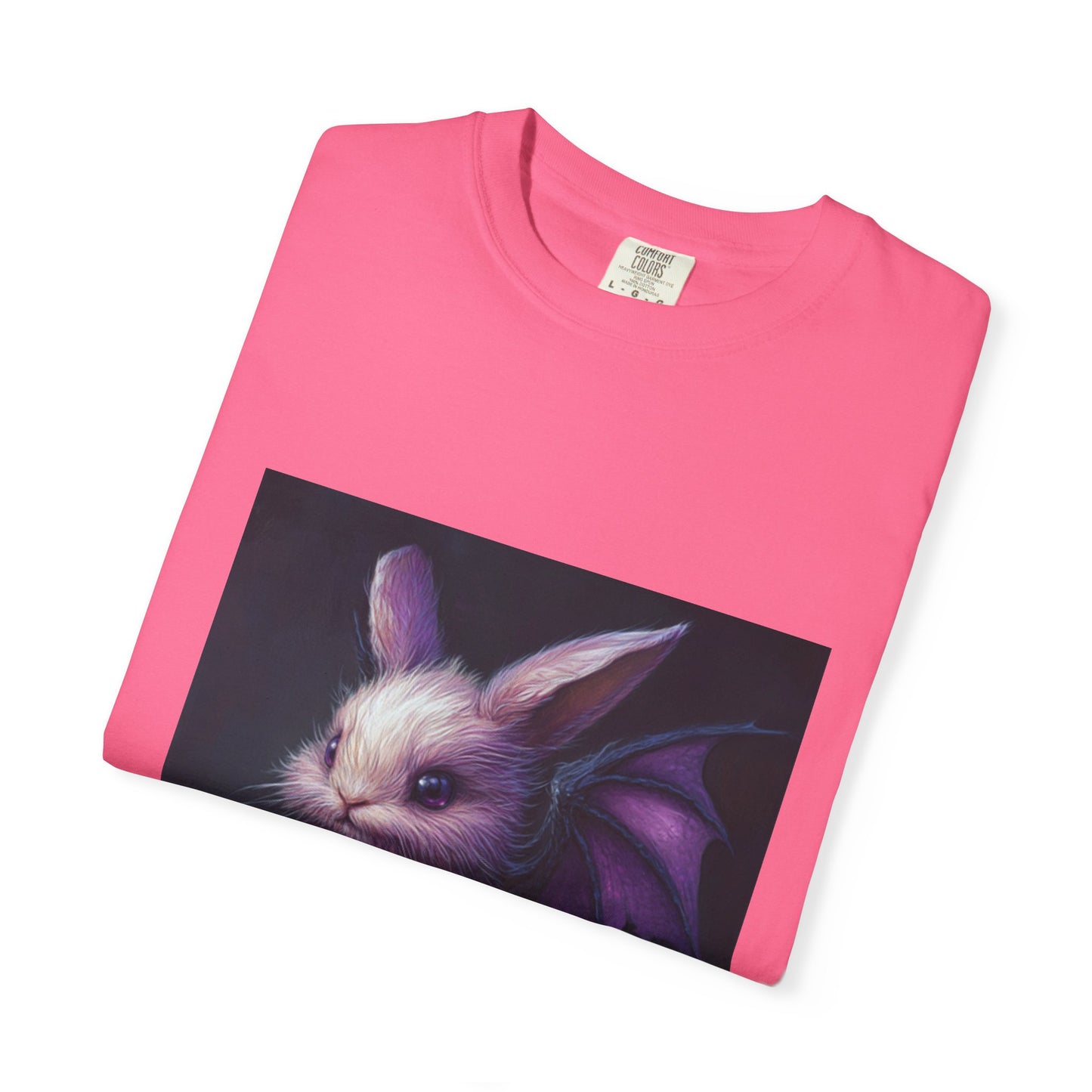 Fantasy Dragon Bunny Unisex T-shirt | Cute Animal Graphic Tee, Nature Lovers Gift, Whimsical Apparel, Perfect for Kids & Adults