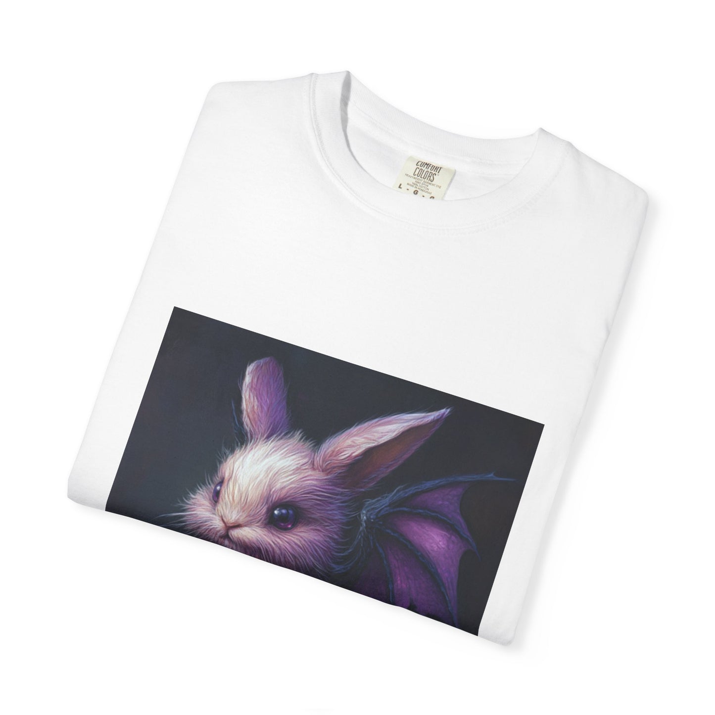 Fantasy Dragon Bunny Unisex T-shirt | Cute Animal Graphic Tee, Nature Lovers Gift, Whimsical Apparel, Perfect for Kids & Adults