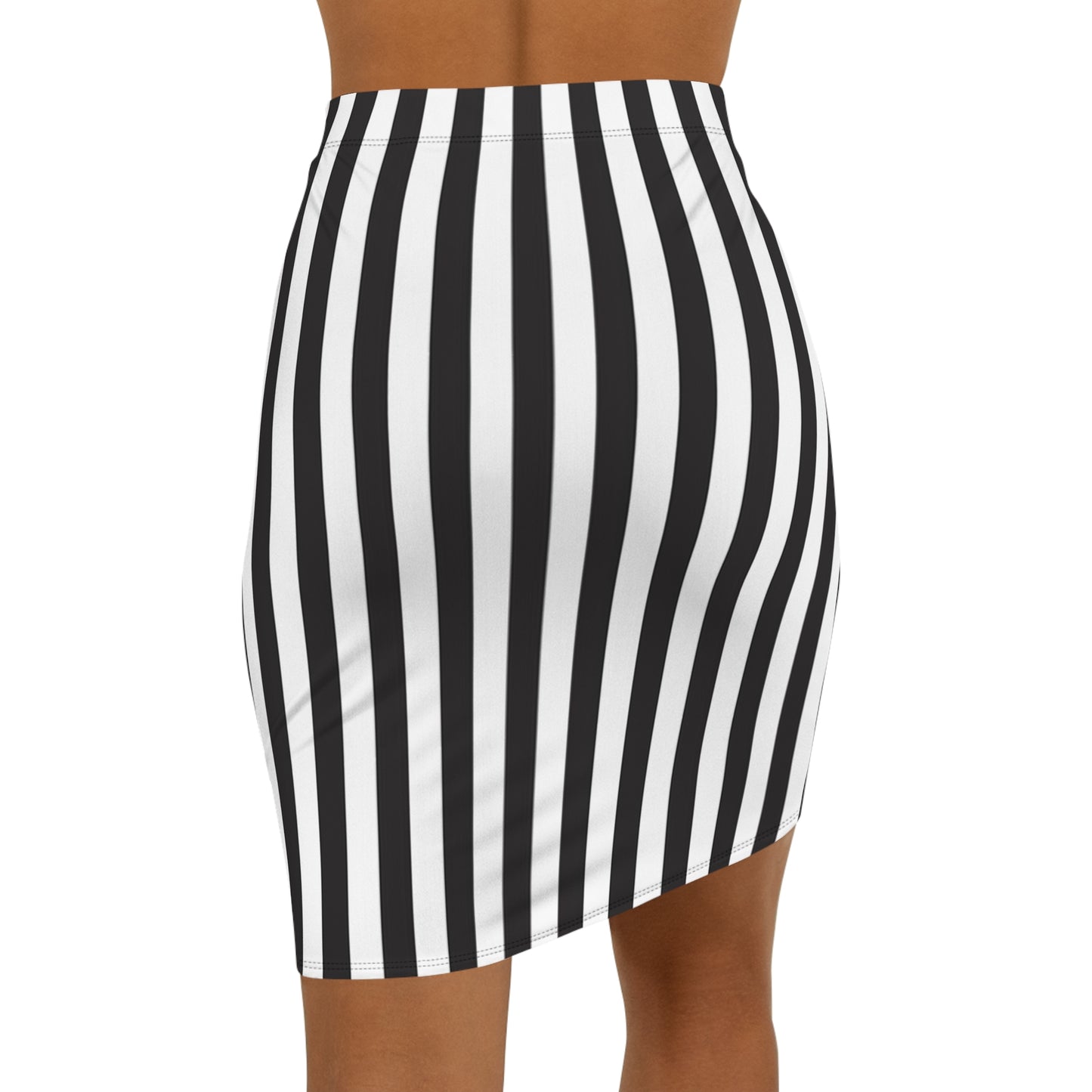 Chic Striped Midi Pencil Skirt, Women's Fashion Skirt, Office Wear, Party Outfit, Trendy Summer Style