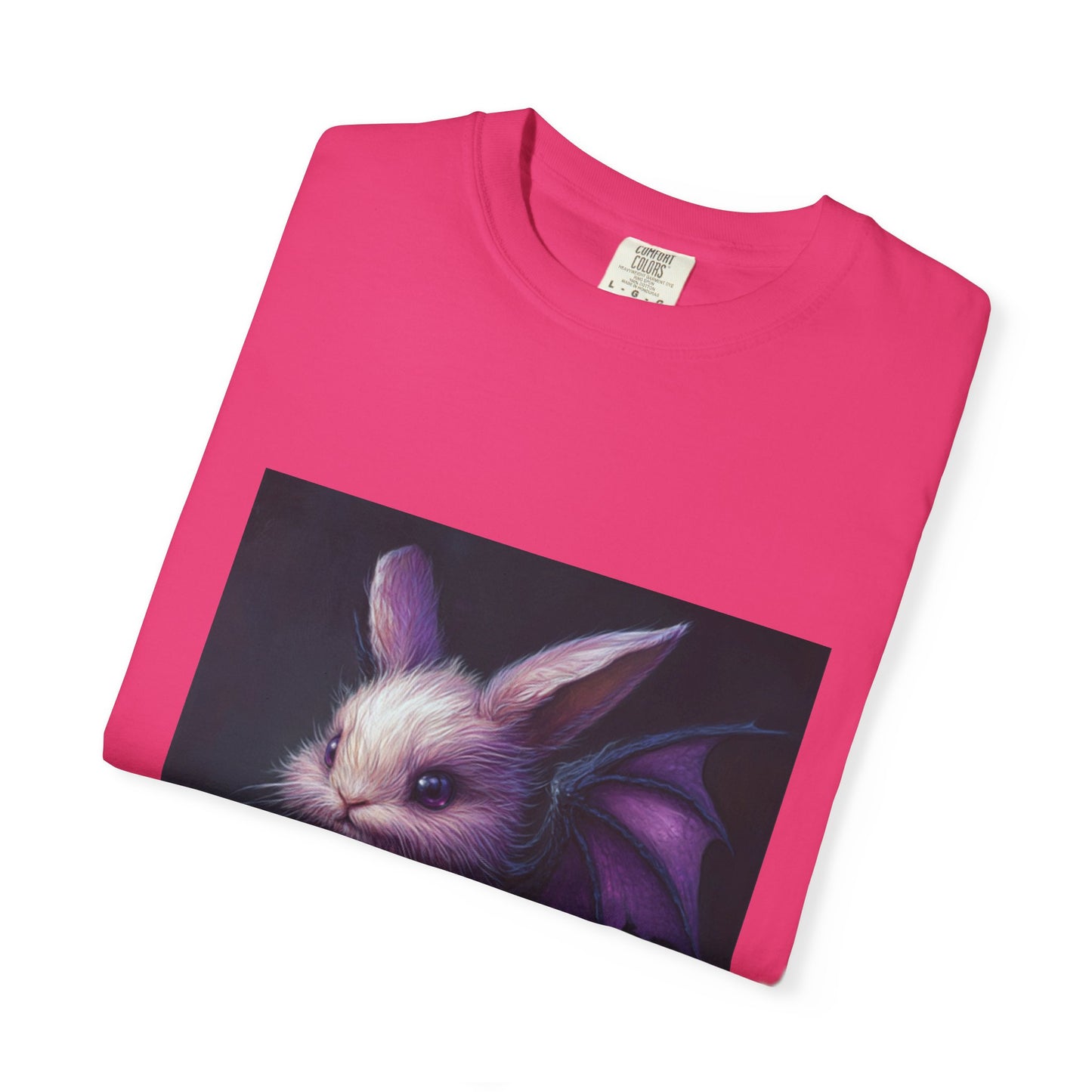 Fantasy Dragon Bunny Unisex T-shirt | Cute Animal Graphic Tee, Nature Lovers Gift, Whimsical Apparel, Perfect for Kids & Adults