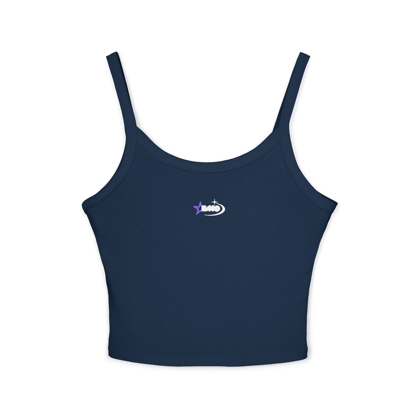 Cute Women's Spaghetti Strap Tank Top with Star Design, Summer Essential, Casual Tank, Gift for Friends, Vacation Wear, Layering Top
