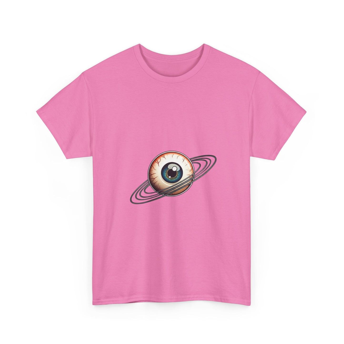 Cosmic Eye Graphic Tee | Unisex Heavy Cotton T-Shirt, Space Lover Gift, Trendy Casual Wear, Unique Birthday Present, Art-Inspired Fashion