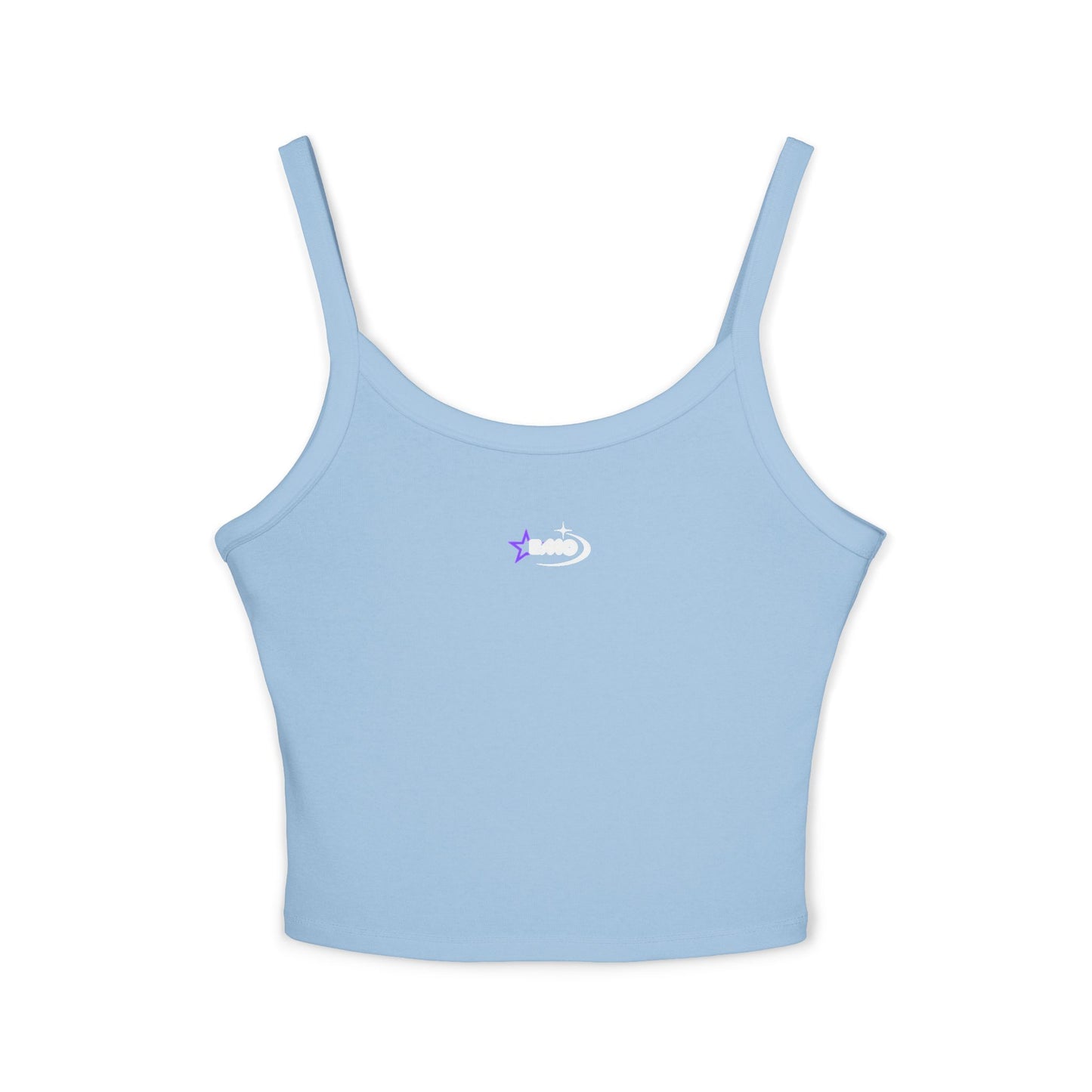 Cute Women's Spaghetti Strap Tank Top with Star Design, Summer Essential, Casual Tank, Gift for Friends, Vacation Wear, Layering Top