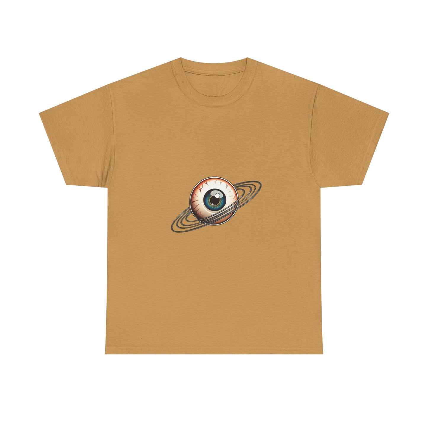 Cosmic Eye Graphic Tee | Unisex Heavy Cotton T-Shirt, Space Lover Gift, Trendy Casual Wear, Unique Birthday Present, Art-Inspired Fashion