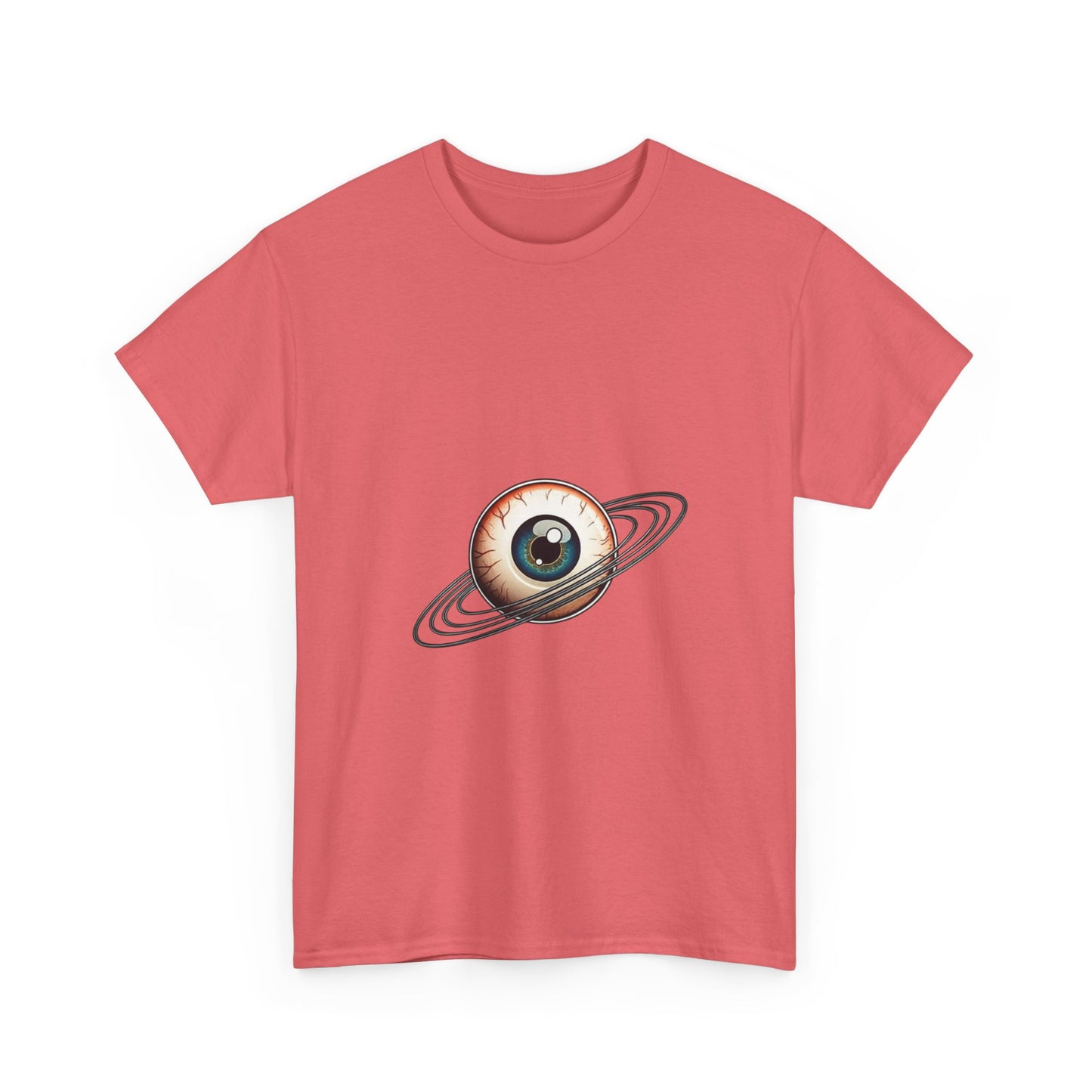 Cosmic Eye Graphic Tee | Unisex Heavy Cotton T-Shirt, Space Lover Gift, Trendy Casual Wear, Unique Birthday Present, Art-Inspired Fashion