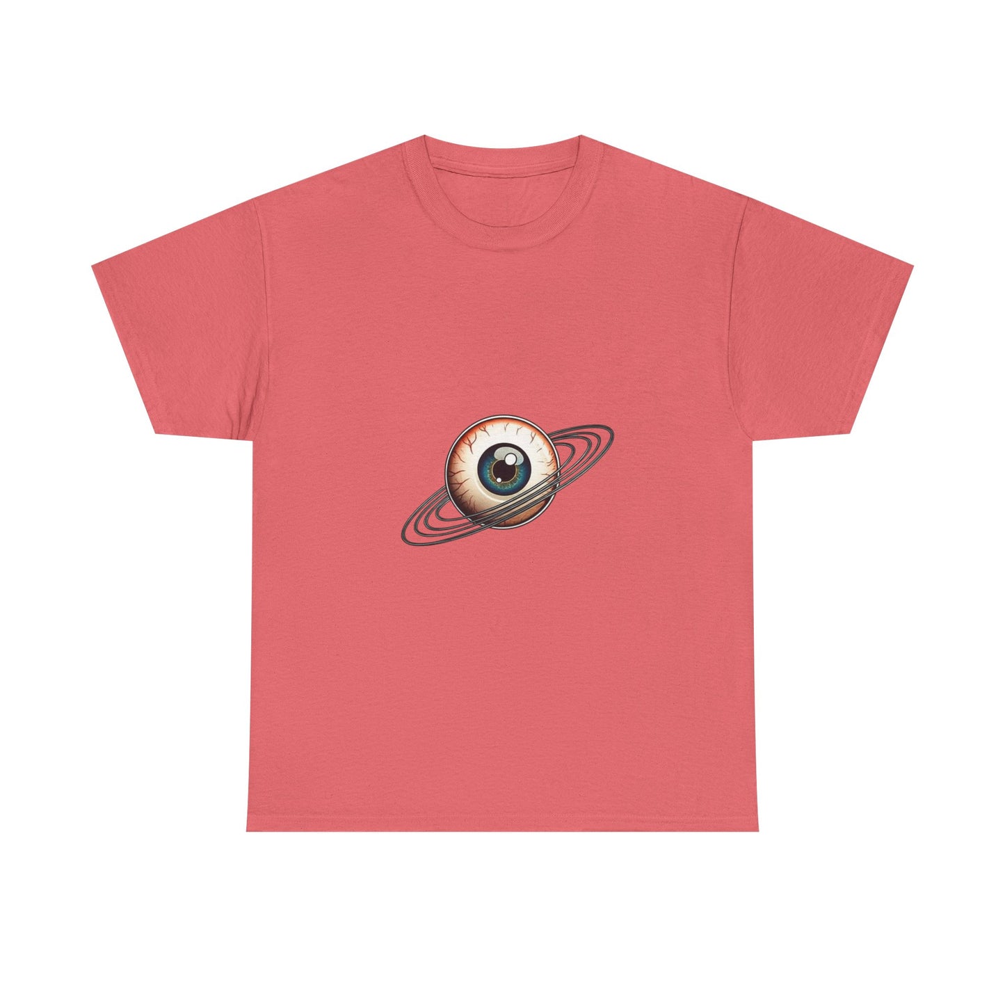 Cosmic Eye Graphic Tee | Unisex Heavy Cotton T-Shirt, Space Lover Gift, Trendy Casual Wear, Unique Birthday Present, Art-Inspired Fashion