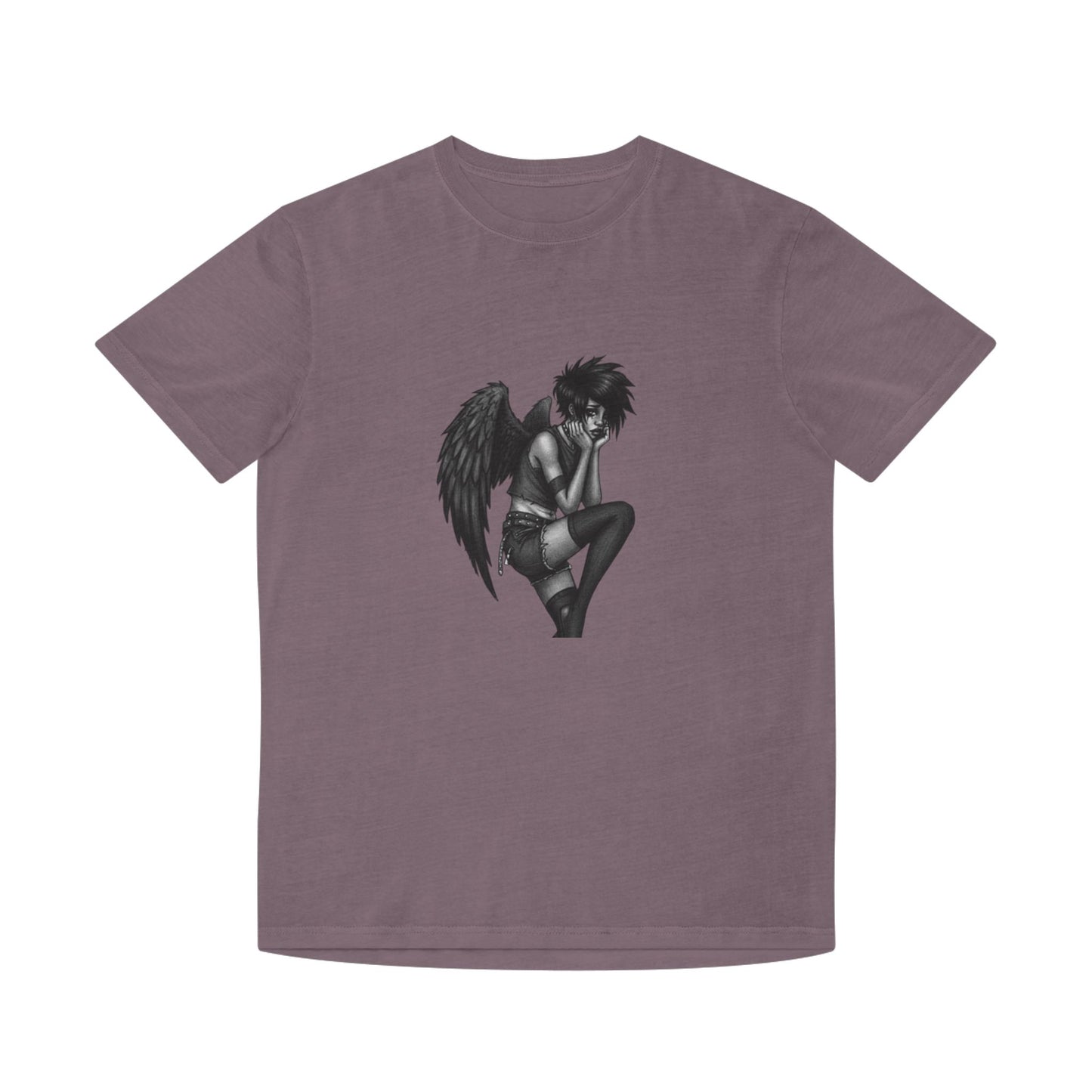 Unisex Vintage Angel Graphic Tee, Casual Wear, Gift for Him/Her, Festival Fashion, Trendy Streetwear