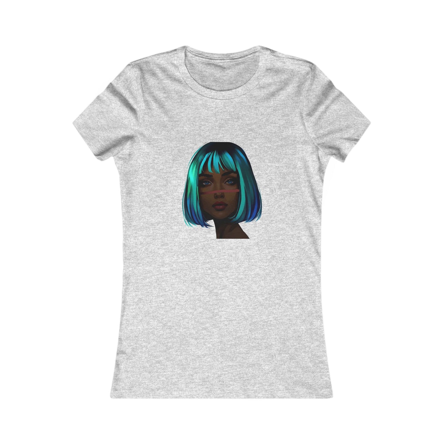 Stylish Women's Graphic Tee with Unique Art, Casual Wear, Birthday Gift, Summer Outfit, Art Lover's Top