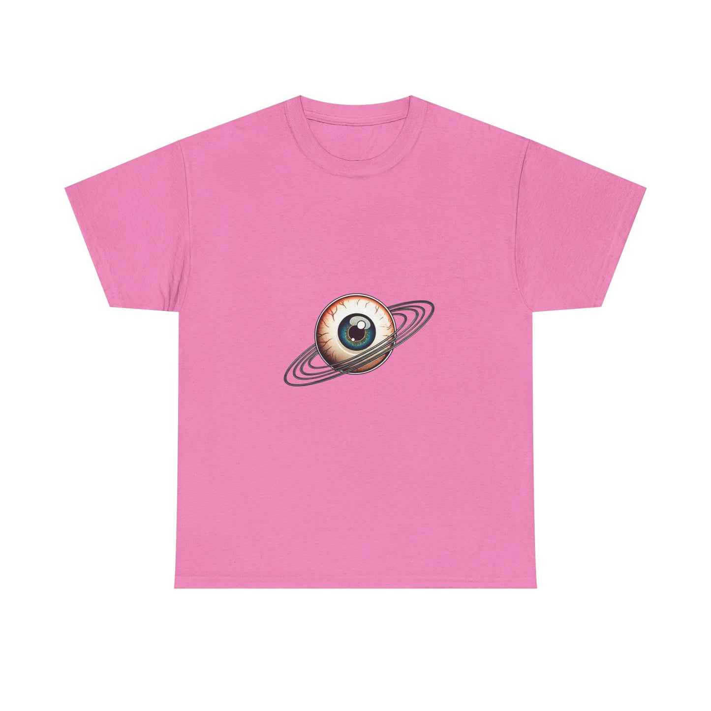 Cosmic Eye Graphic Tee | Unisex Heavy Cotton T-Shirt, Space Lover Gift, Trendy Casual Wear, Unique Birthday Present, Art-Inspired Fashion