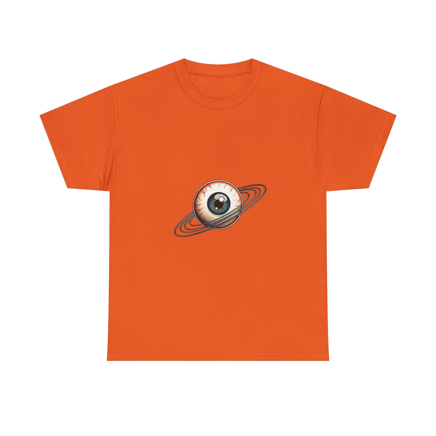 Cosmic Eye Graphic Tee | Unisex Heavy Cotton T-Shirt, Space Lover Gift, Trendy Casual Wear, Unique Birthday Present, Art-Inspired Fashion