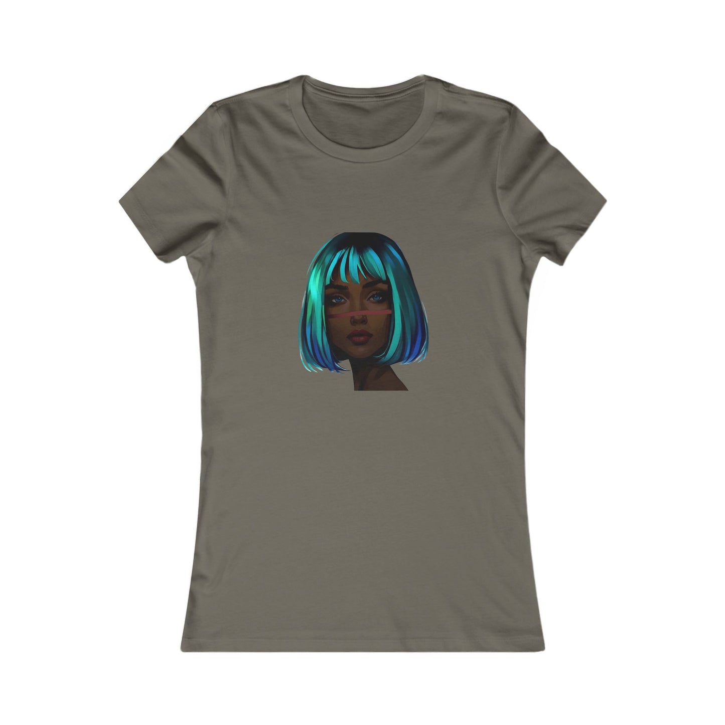 Stylish Women's Graphic Tee with Unique Art, Casual Wear, Birthday Gift, Summer Outfit, Art Lover's Top