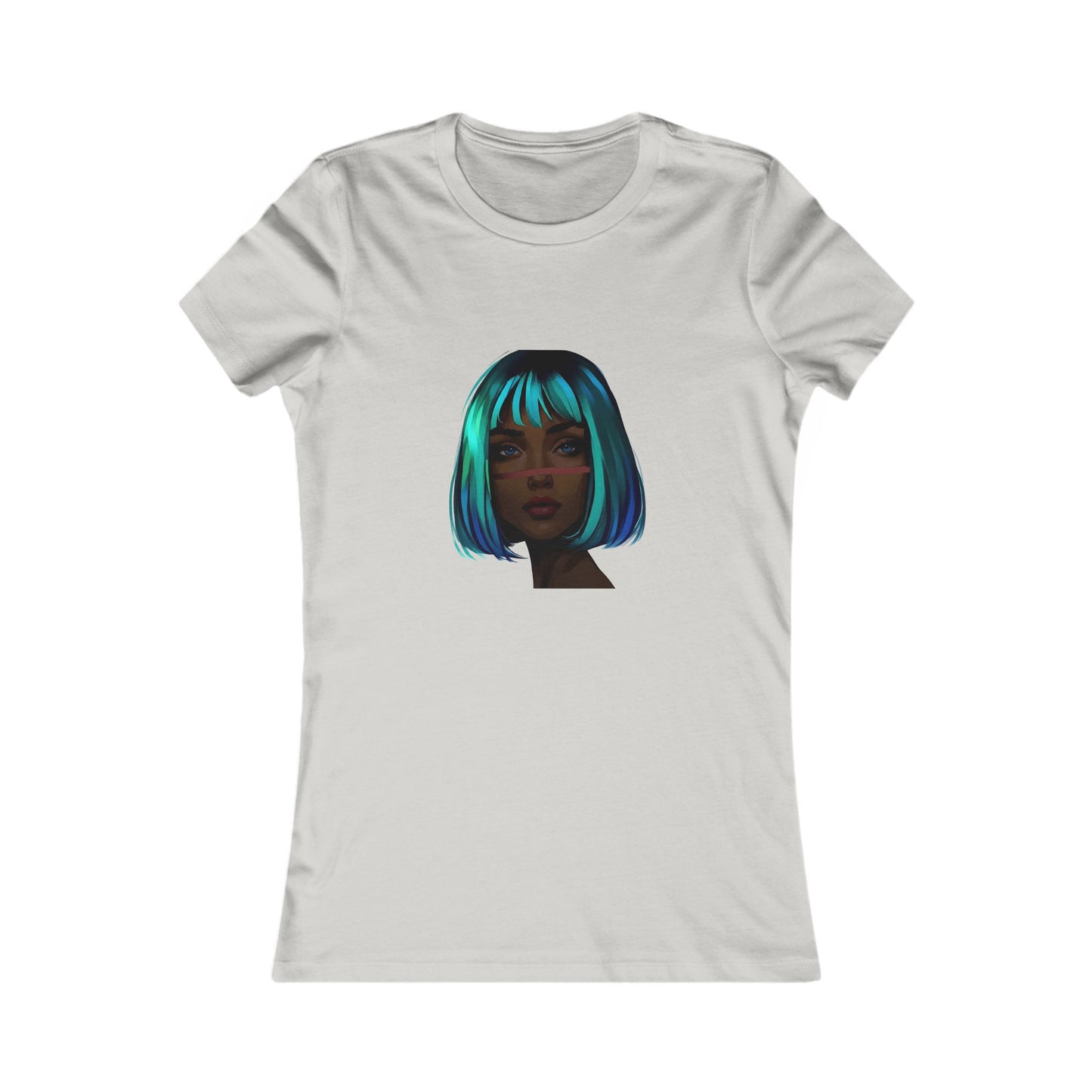 Stylish Women's Graphic Tee with Unique Art, Casual Wear, Birthday Gift, Summer Outfit, Art Lover's Top