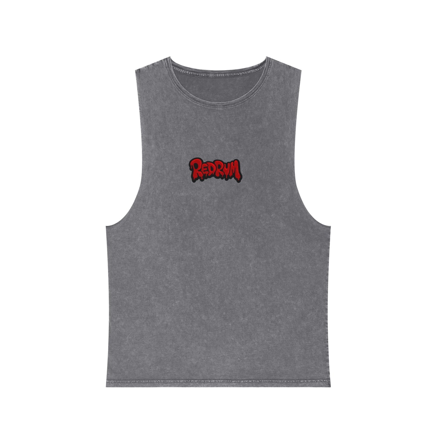 Unisex Stonewash Tank Top - Vintage Graphic Tee, Summer Casual Wear, Festival Style, Music Lover Gift, Urban Streetwear