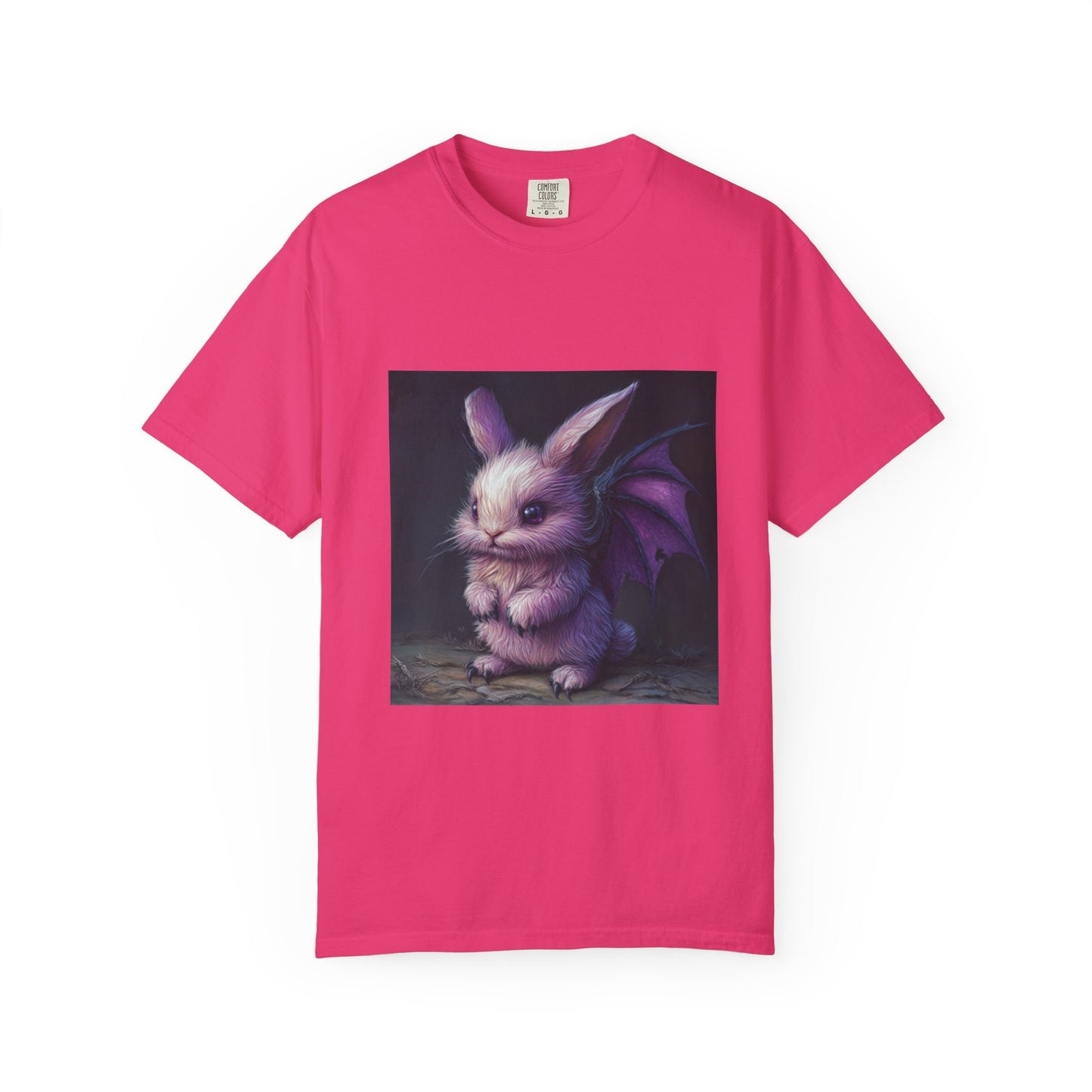 Fantasy Dragon Bunny Unisex T-shirt | Cute Animal Graphic Tee, Nature Lovers Gift, Whimsical Apparel, Perfect for Kids & Adults