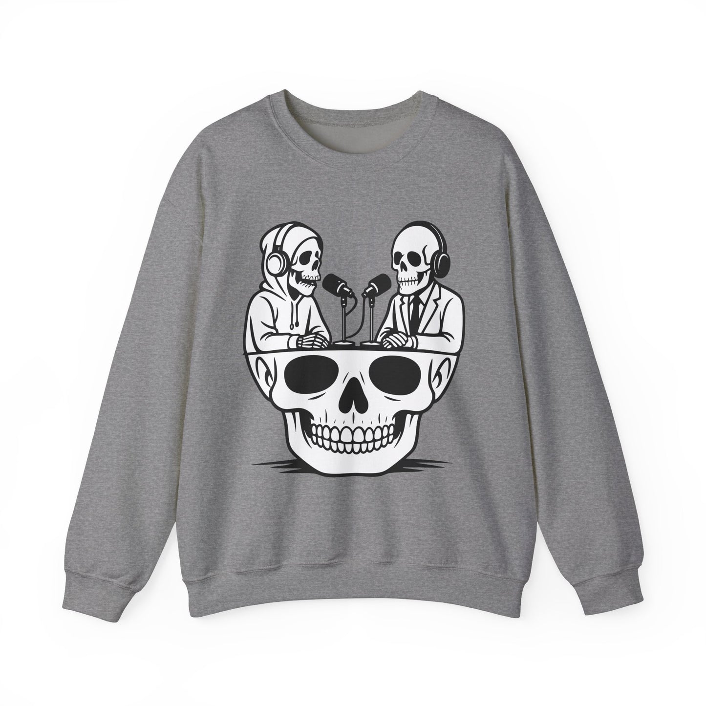 Copy of Skull Podcast Unisex T-Shirt - Cool Graphic Tee for Music Lovers
