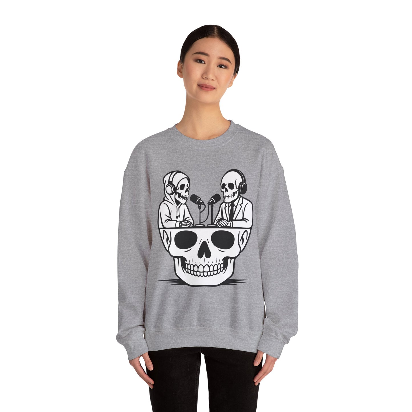 Copy of Skull Podcast Unisex T-Shirt - Cool Graphic Tee for Music Lovers