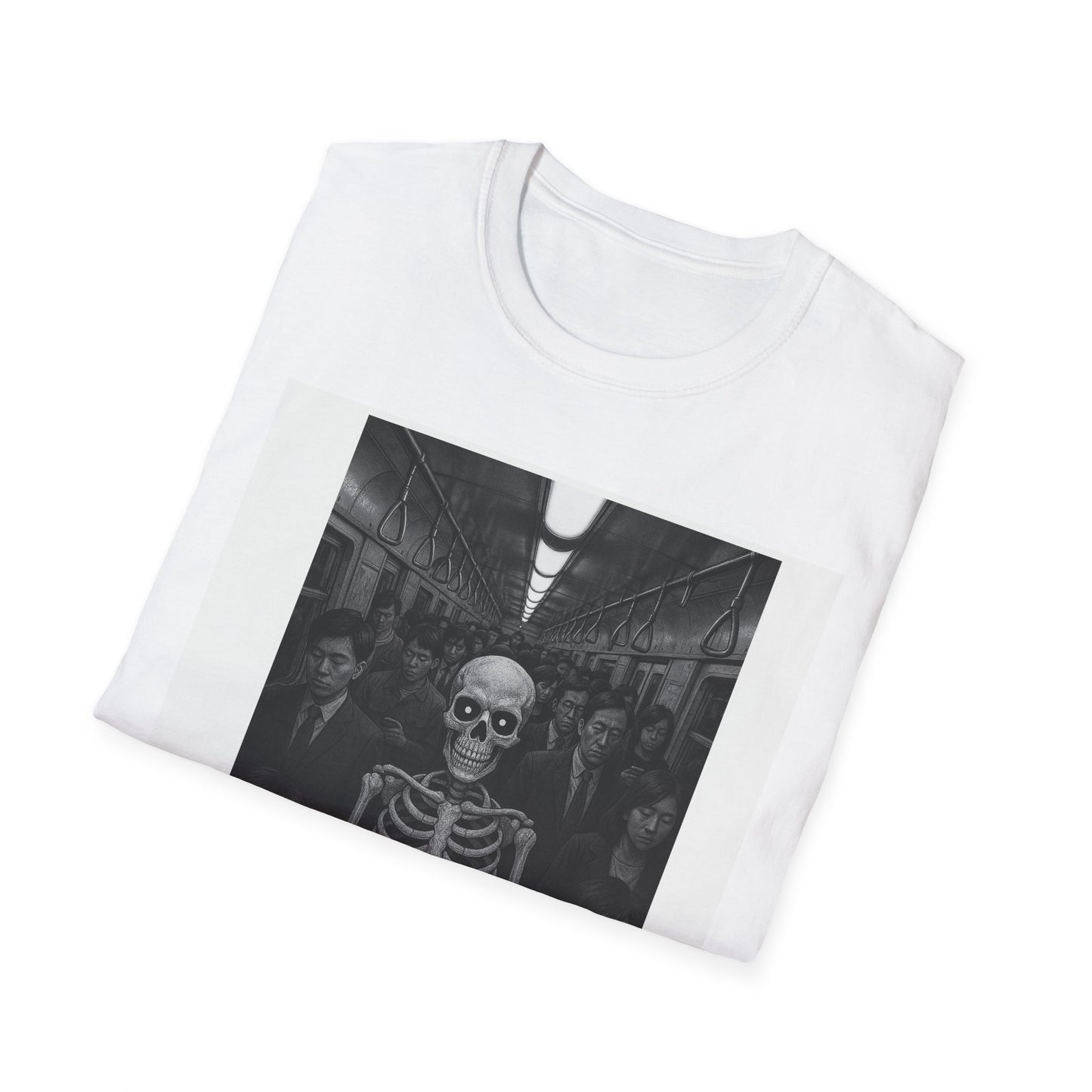 Skeleton Vibe Unisex T-Shirt | Halloween Style Tee, Graphic Shirt, Boho Fashion, Everyday Wear, Gift for Him/Her