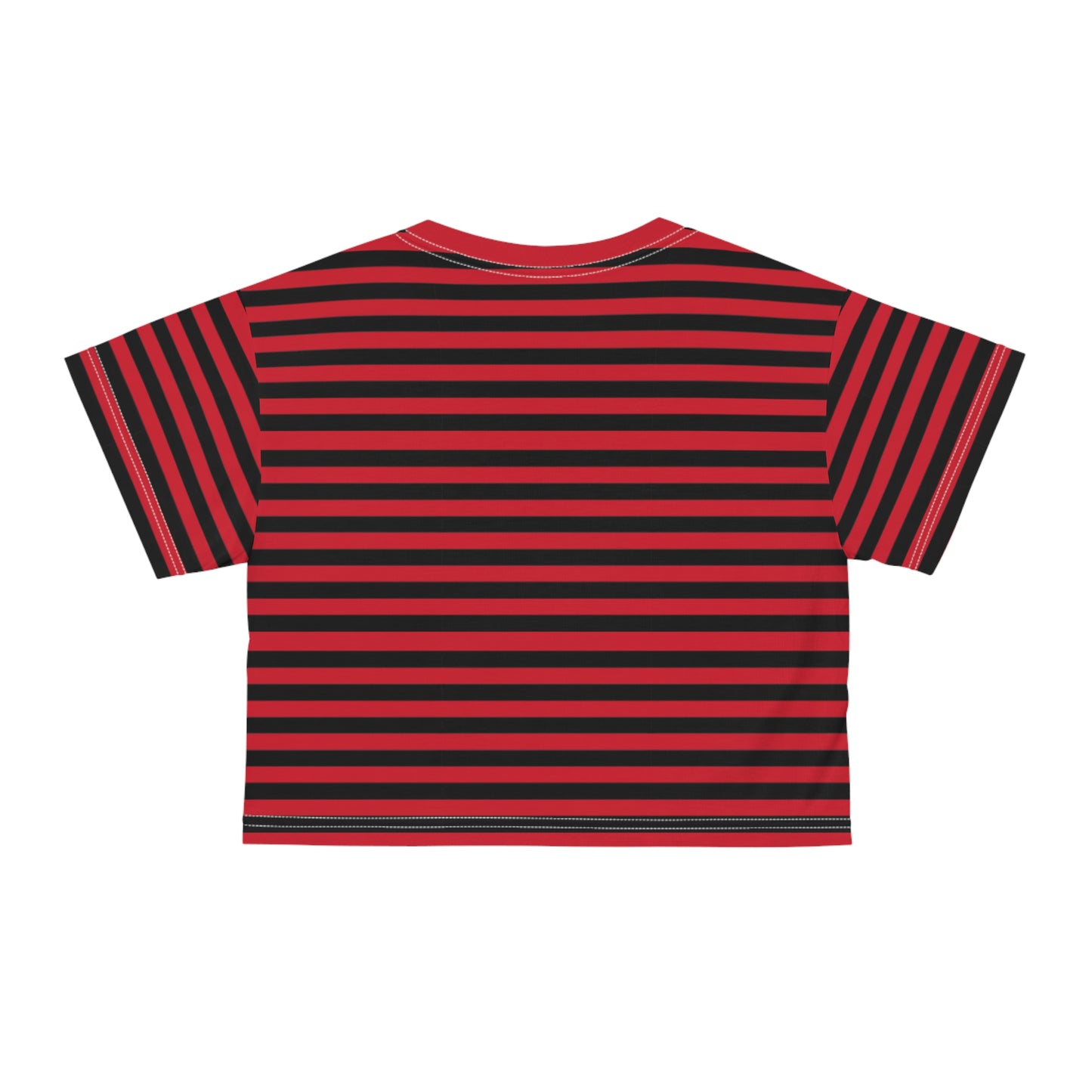 Bold Striped Crop Tee - Trendy Summer Fashion, Streetwear, Casual Outfit, Gift for Fashion Lovers, Stylish Apparels
