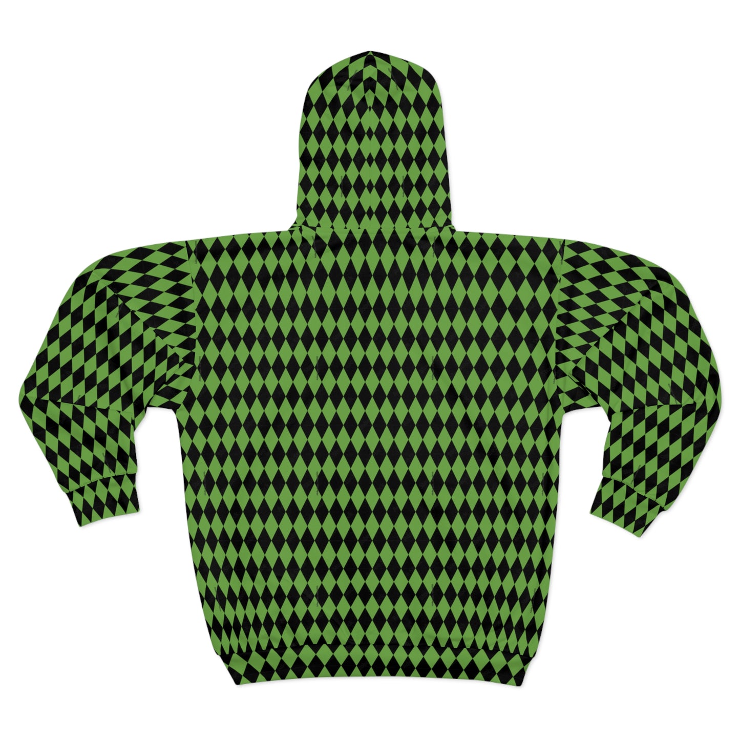 Vibrant Houndstooth Zip Hoodie, Cozy Unisex Outerwear, Casual Layering for Everyday Comfort, Perfect for Fall and Spring Fashion, [...]