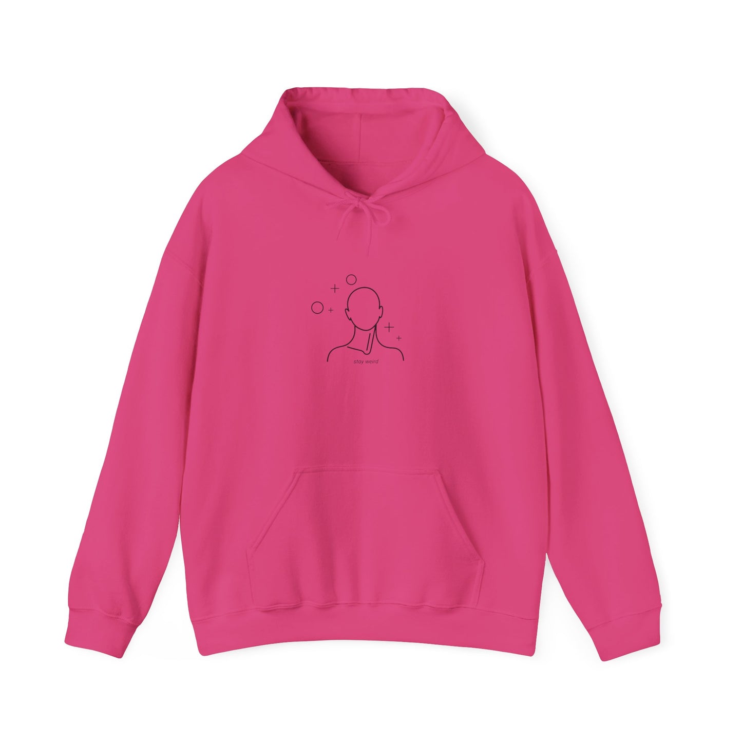 Minimalist Hoodie with Relaxing Vibes, Cozy Sweatshirt for Self-Care, Unisex Fashion, Gift for Friends, Everyday Wear