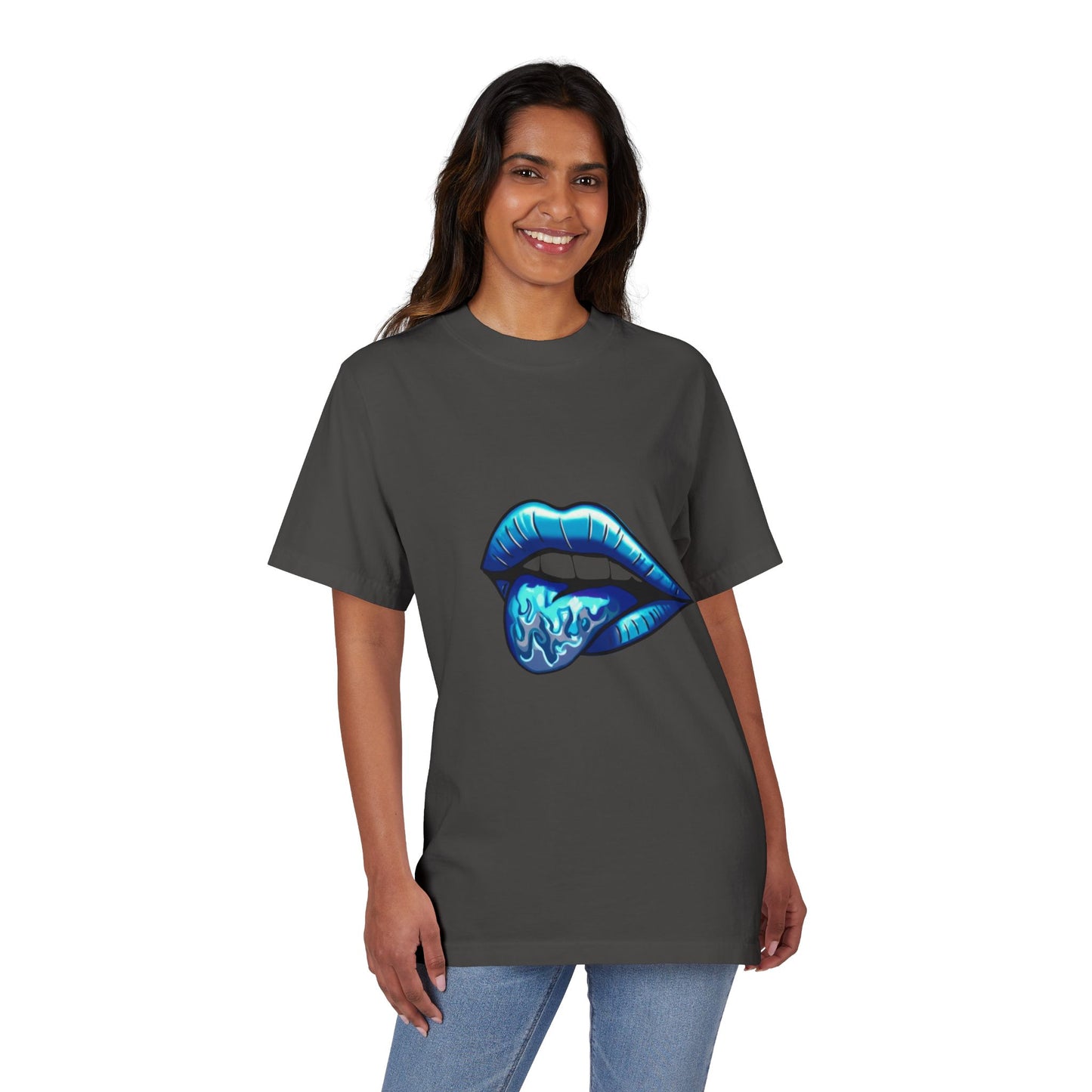 Unisex Garment-Dyed Drop-Shoulder T-Shirt