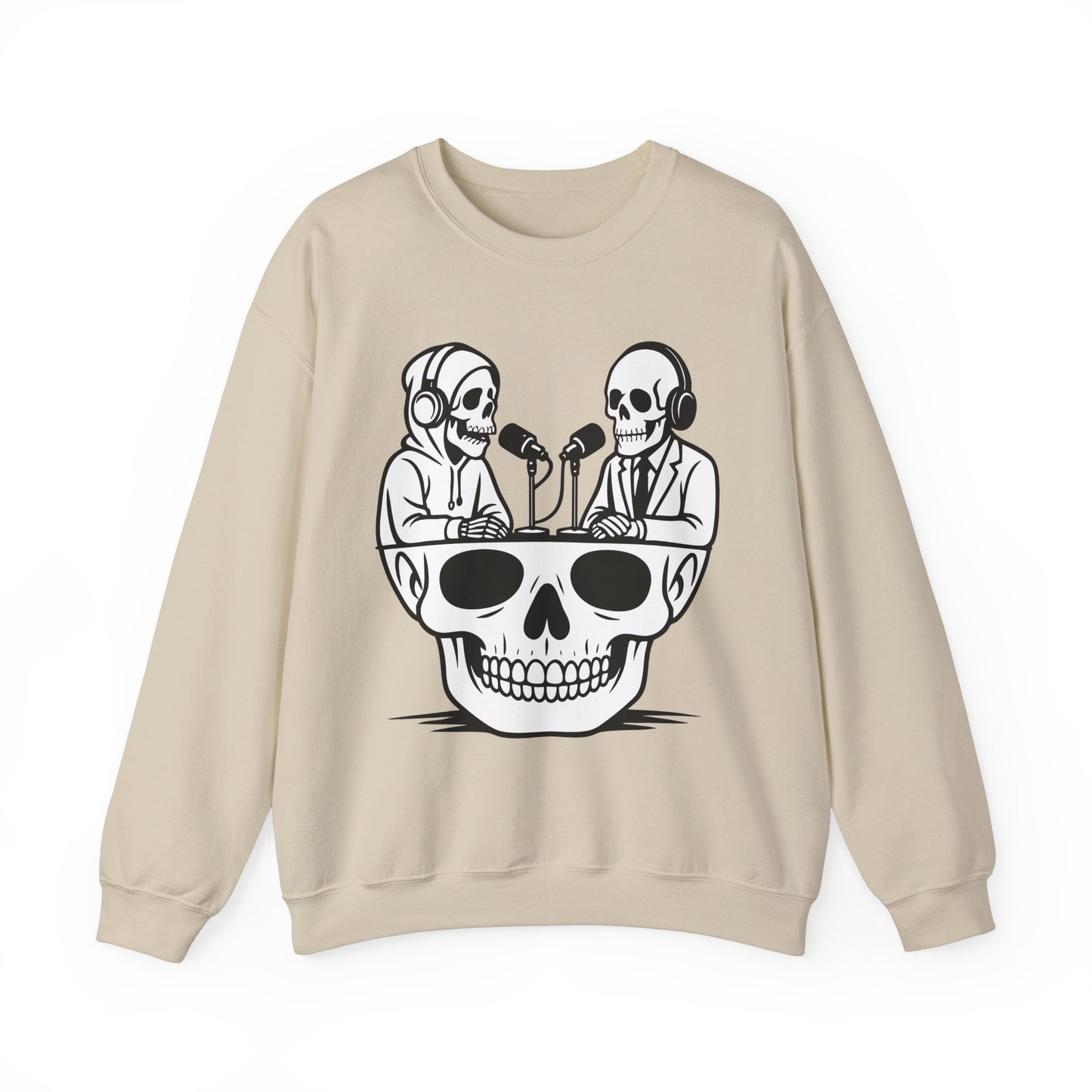 Copy of Skull Podcast Unisex T-Shirt - Cool Graphic Tee for Music Lovers