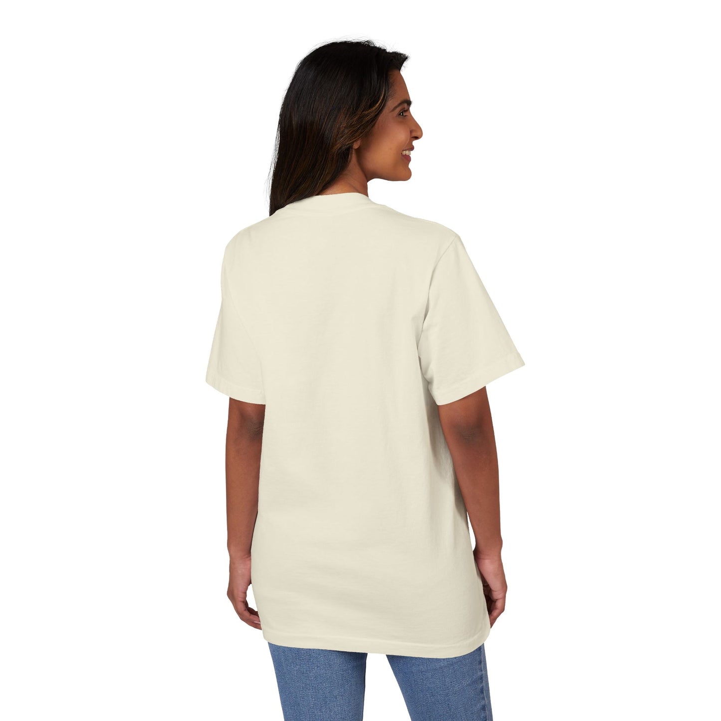 Unisex Garment-Dyed Drop-Shoulder T-Shirt