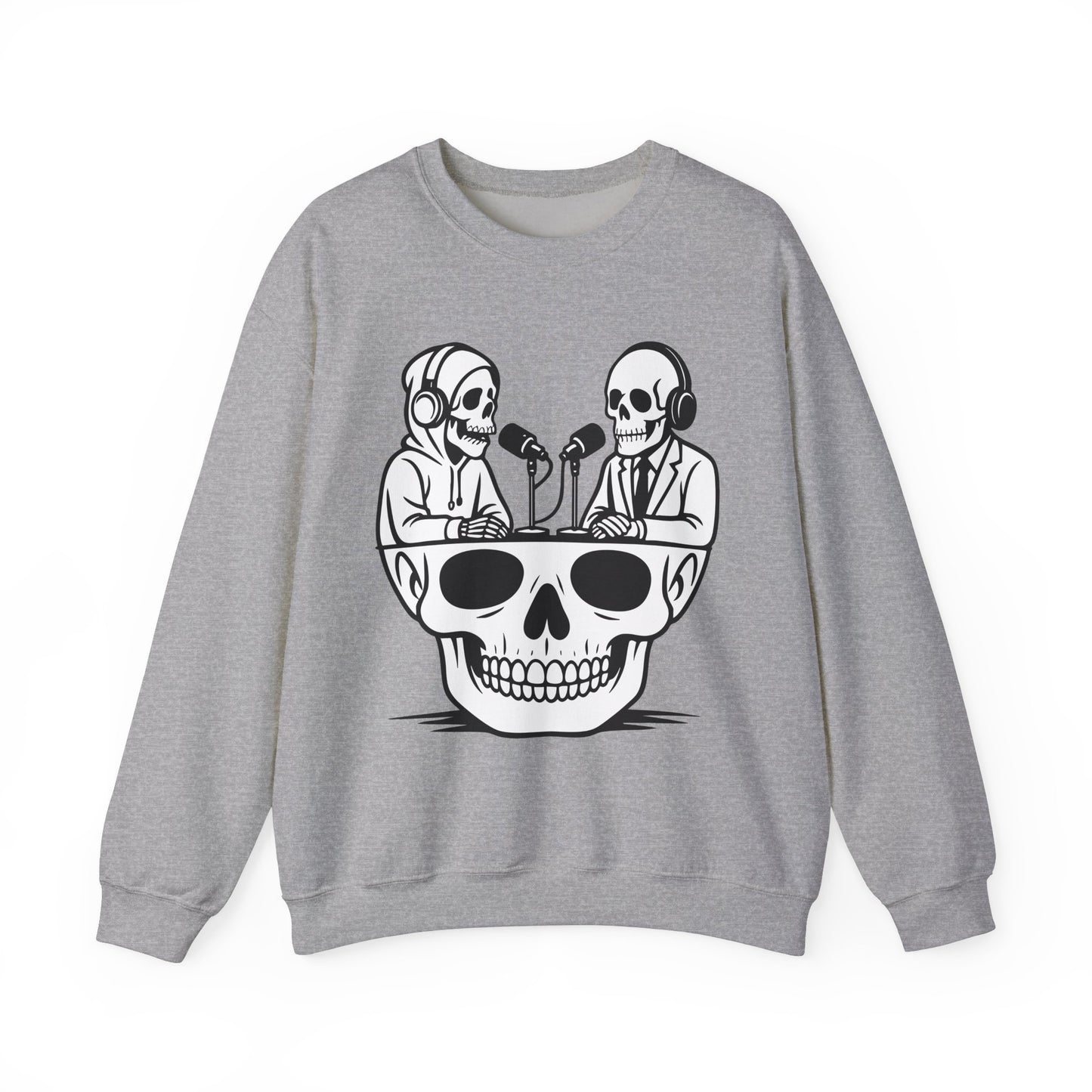 Copy of Skull Podcast Unisex T-Shirt - Cool Graphic Tee for Music Lovers