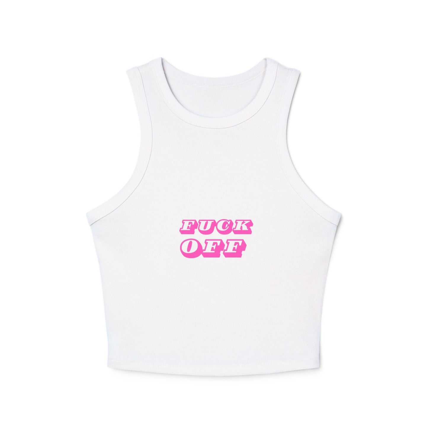Women's Micro Rib Racer Tank Top