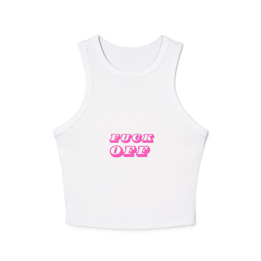 Women's Micro Rib Racer Tank Top