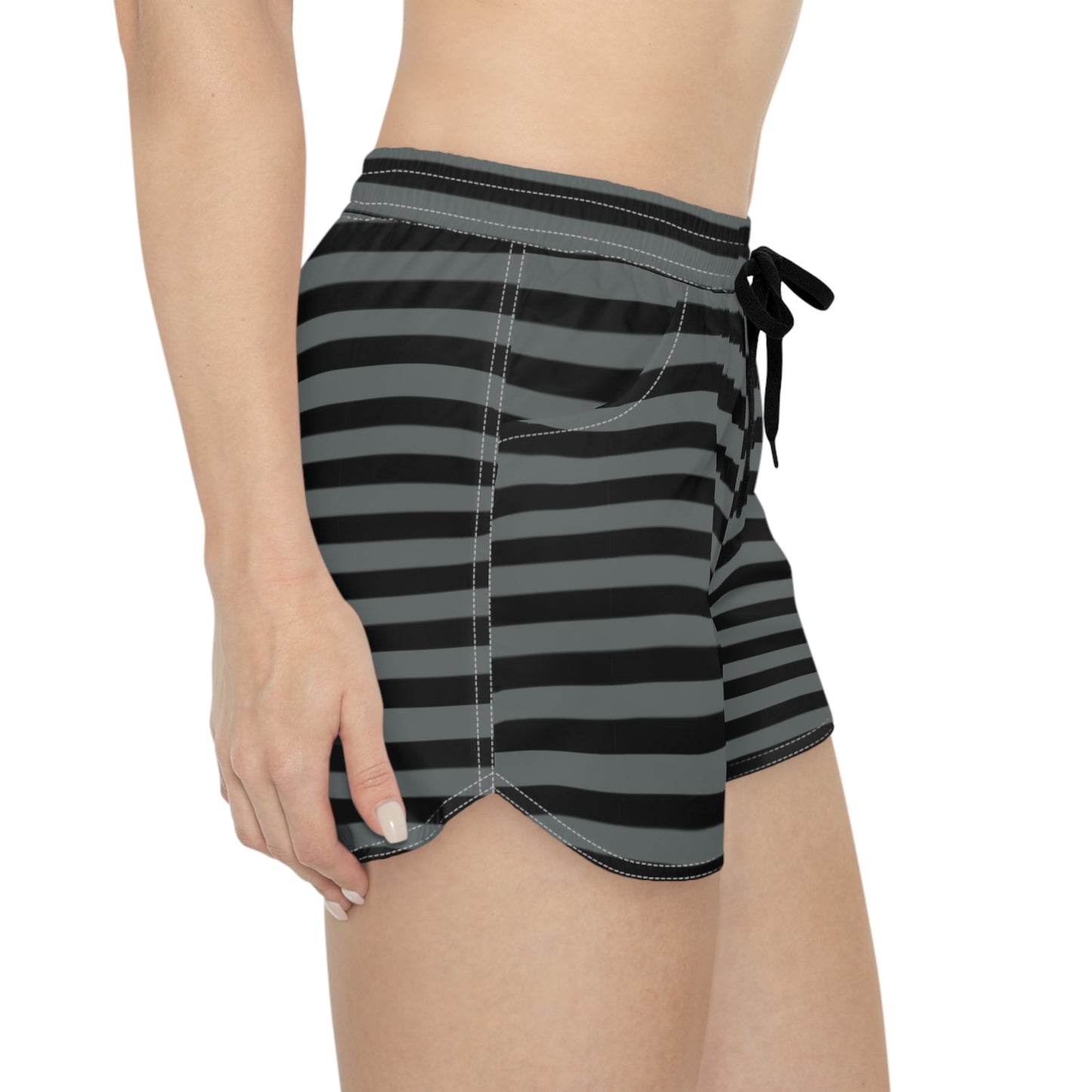 Casual Striped Shorts for Women, Perfect for Summer, Beach Trips, Everyday Wear, Stylish & Comfortable