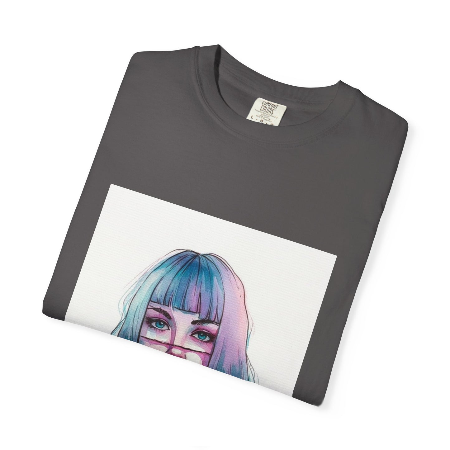 Artistic Unisex T-shirt with Colorful Portrait Design, Casual Wear, Gift for Art Lovers, Birthday Present, Customizable Apparel, [...]