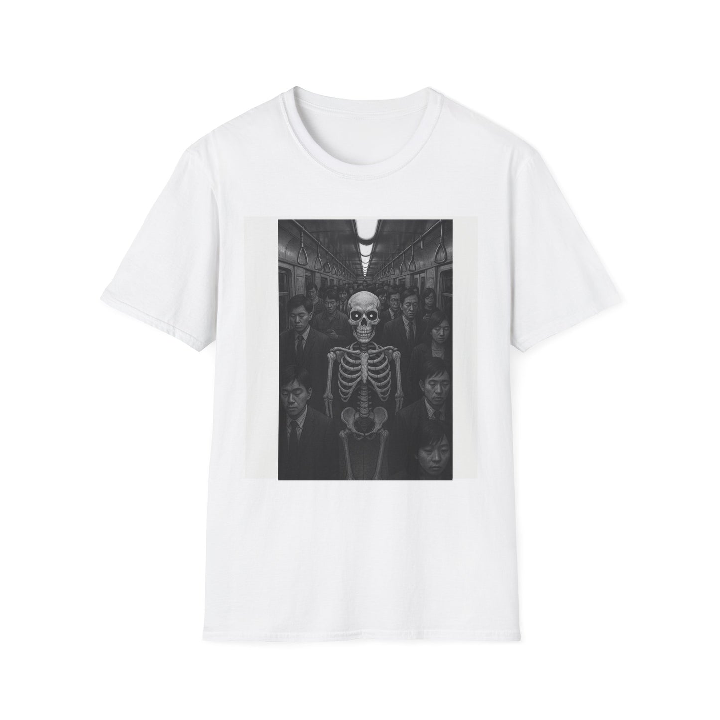 Skeleton Vibe Unisex T-Shirt | Halloween Style Tee, Graphic Shirt, Boho Fashion, Everyday Wear, Gift for Him/Her