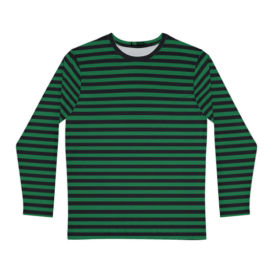 Men's Striped Long Sleeve Shirt - Cool Casual Wear, Perfect for Fall, Gifts, Outdoor Adventures, Everyday Comfort, Trendy Style