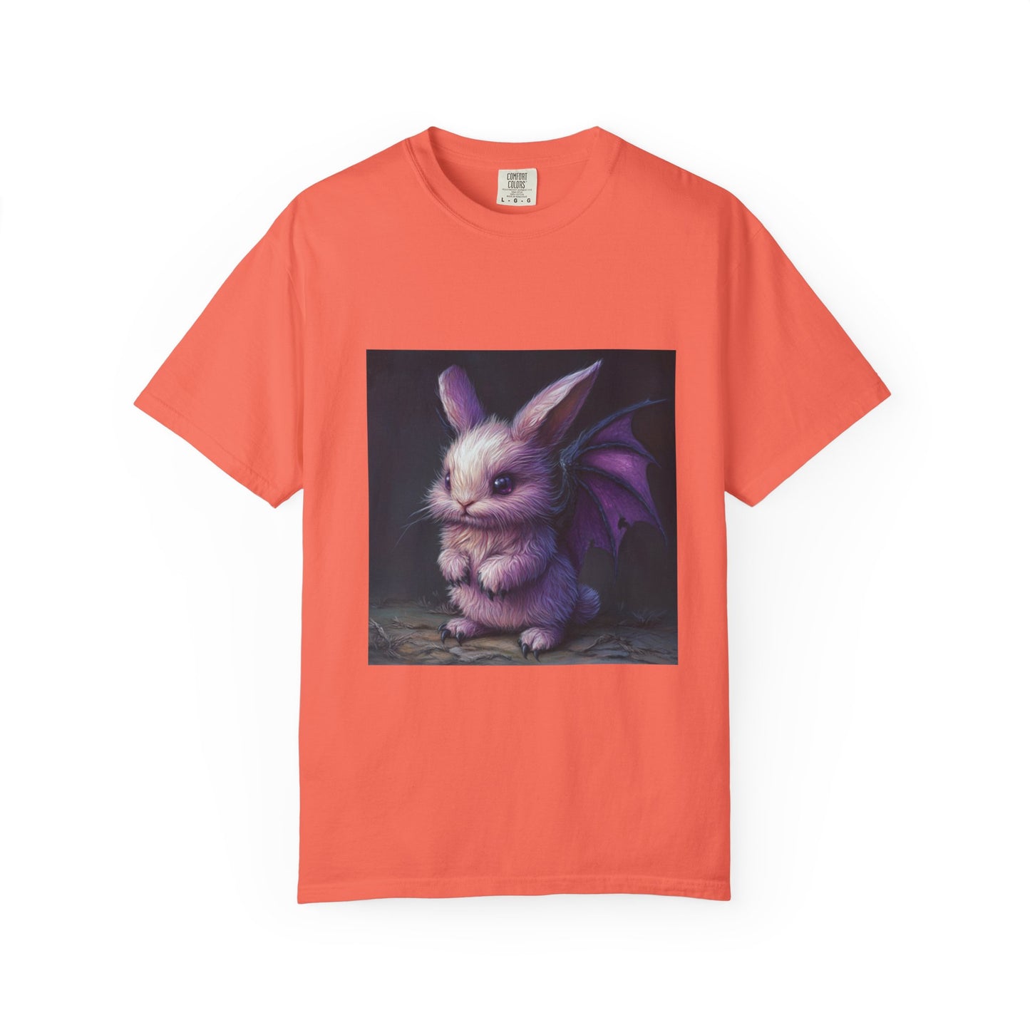 Fantasy Dragon Bunny Unisex T-shirt | Cute Animal Graphic Tee, Nature Lovers Gift, Whimsical Apparel, Perfect for Kids & Adults