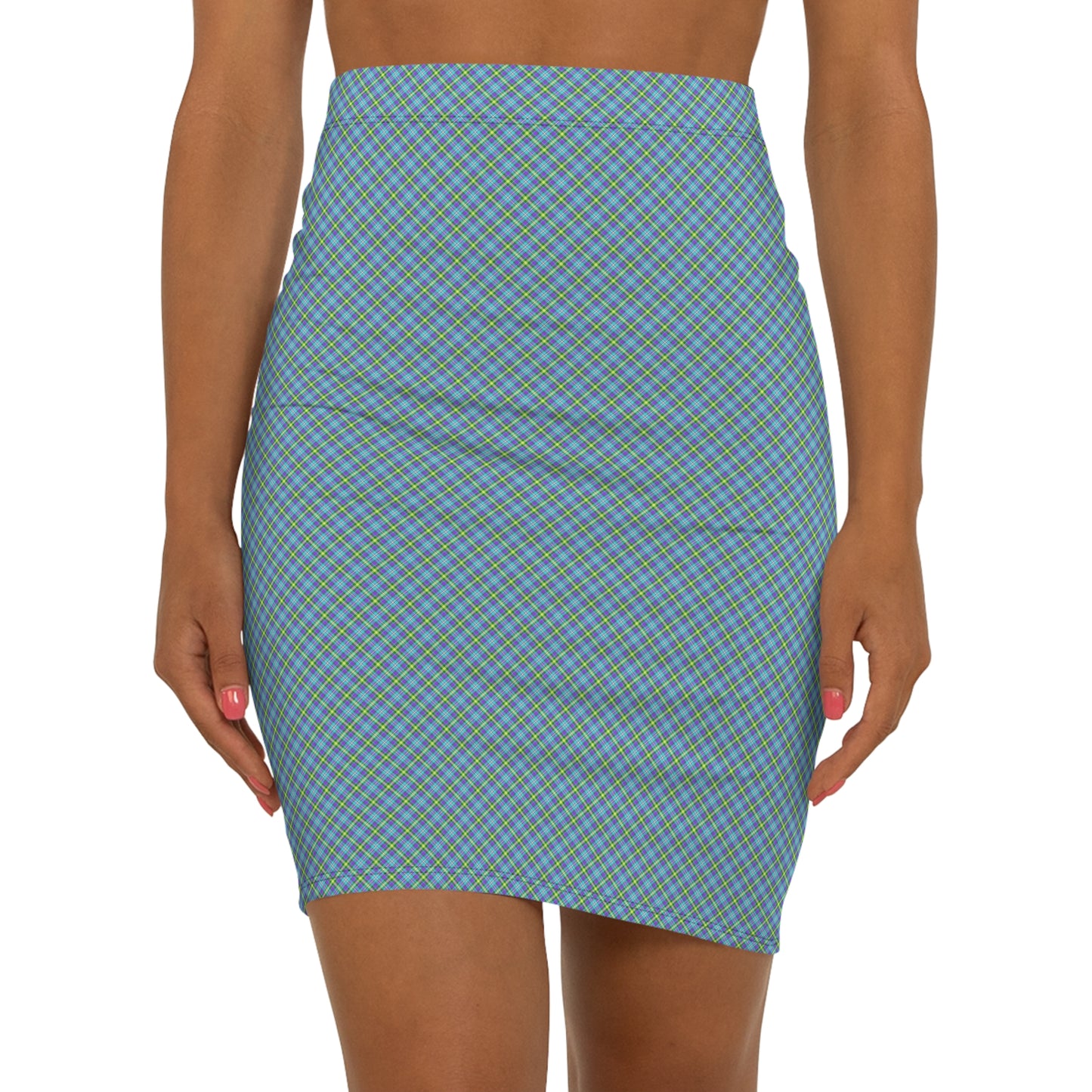Trendy Women's Pencil Skirt, Elegant Mid-Waist Checkered Skirt, Stylish Office Wear, Chic Date Night Outfit, Comfortable Fit for Any [...]