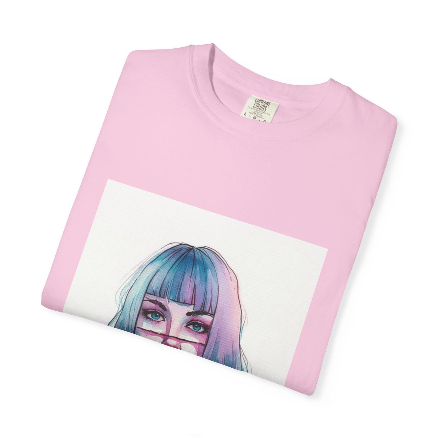 Artistic Unisex T-shirt with Colorful Portrait Design, Casual Wear, Gift for Art Lovers, Birthday Present, Customizable Apparel, [...]