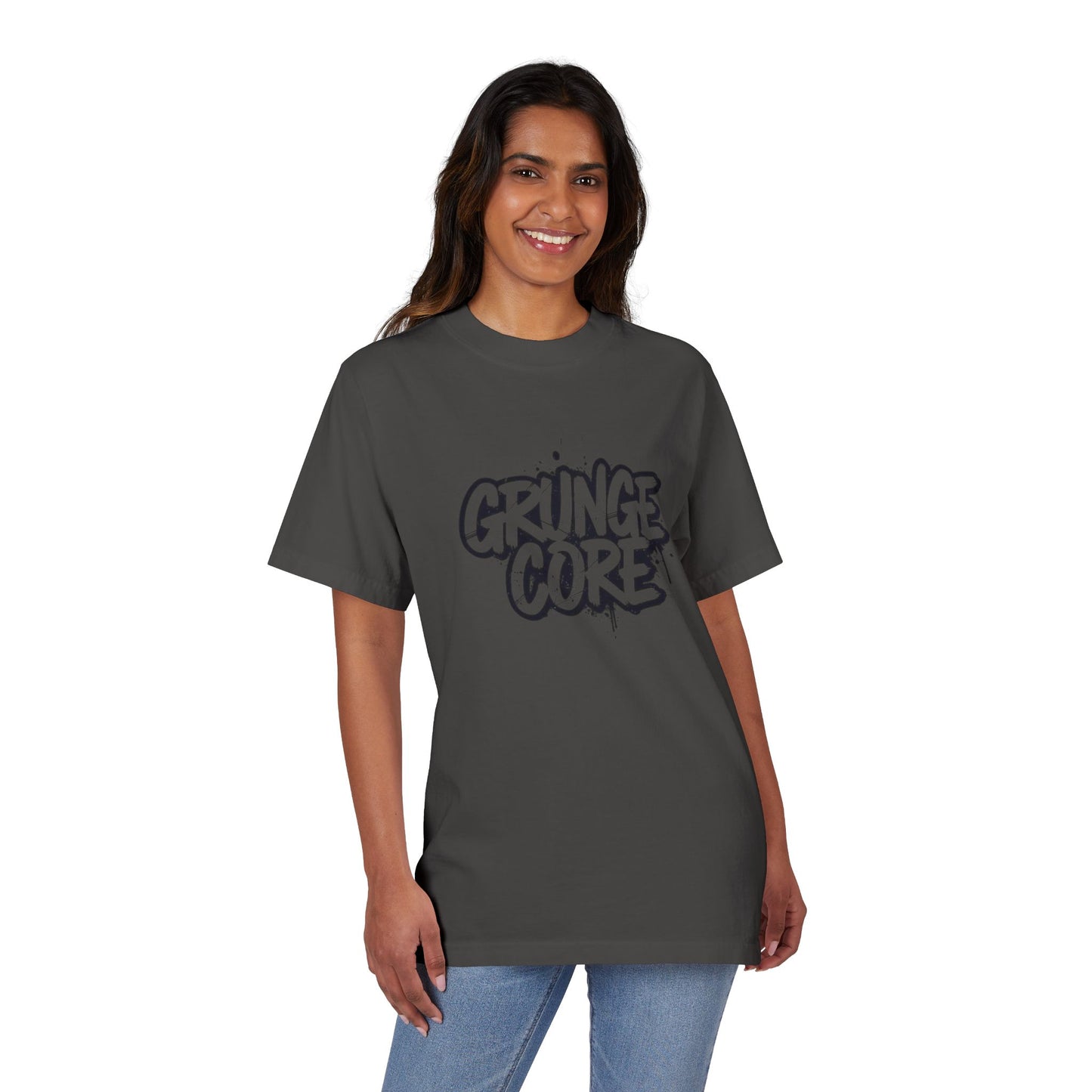 Grunge Core T-Shirt, Streetwear Tee, Unisex Casual Wear, Trendy Graphic Shirt, Gothic Style Top, Festival Fashion